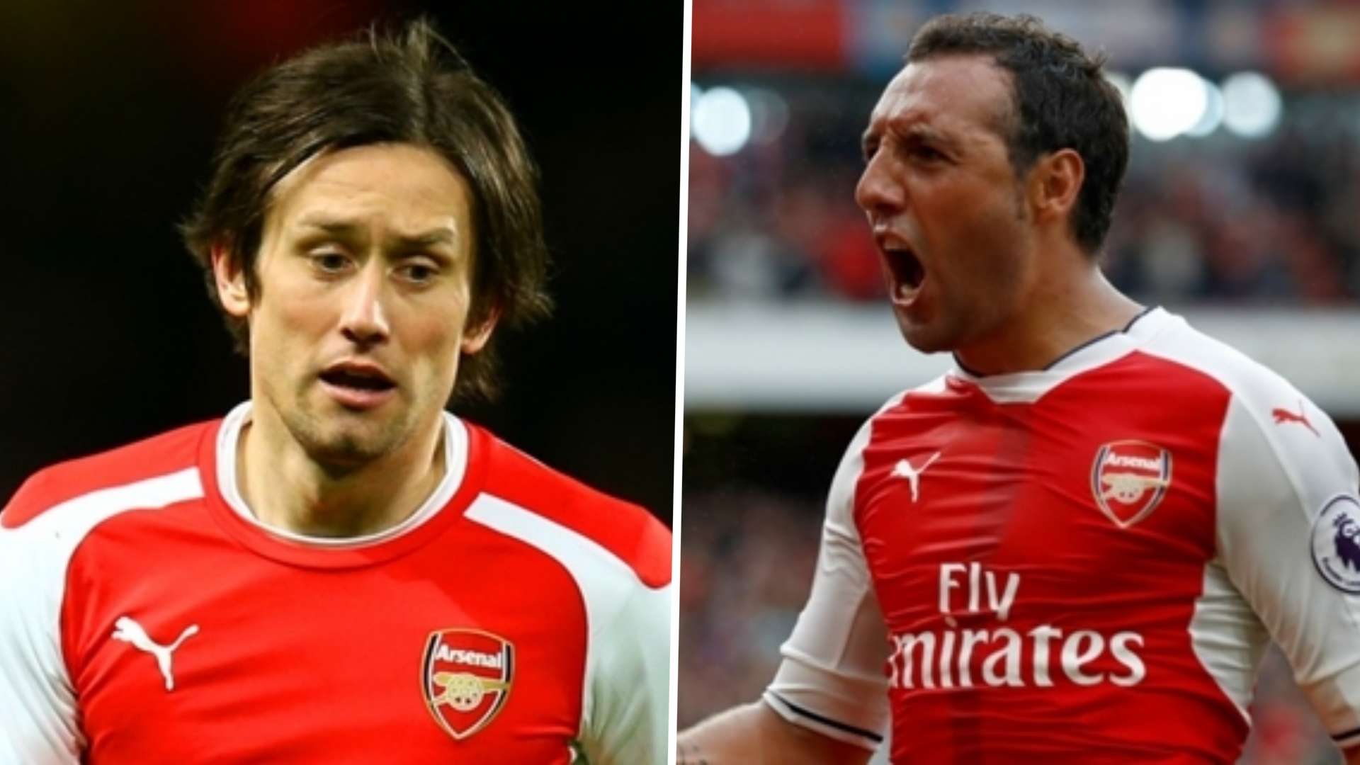 Tomas Rosicky Santi Cazorla