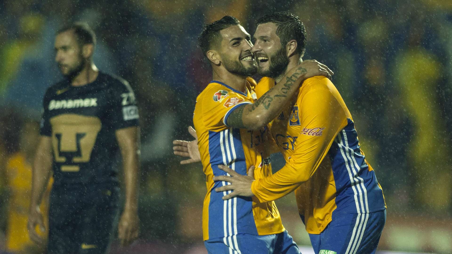Andy Delort Andre-Pierre Gignac Tigres Liga MX 11262016