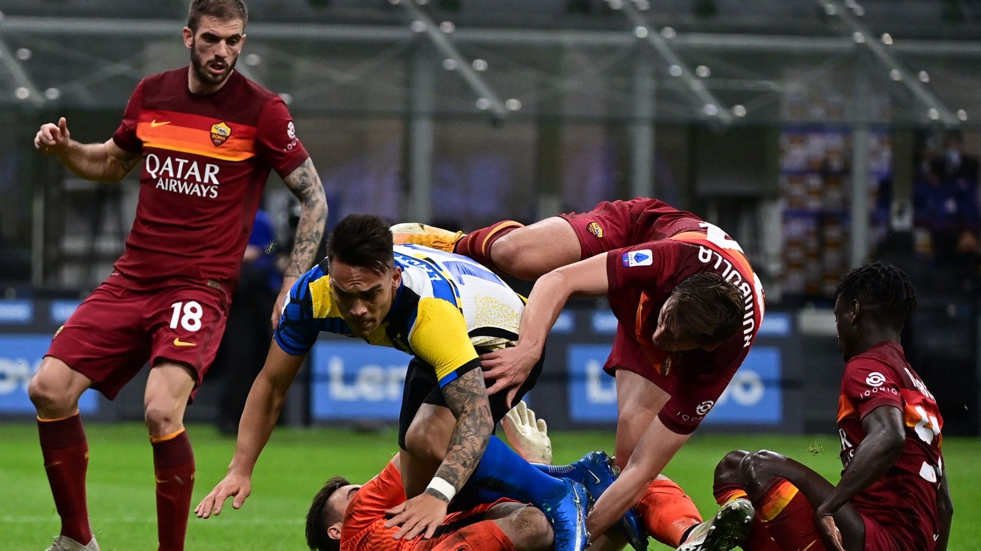 Lautaro Martinez Inter Roma