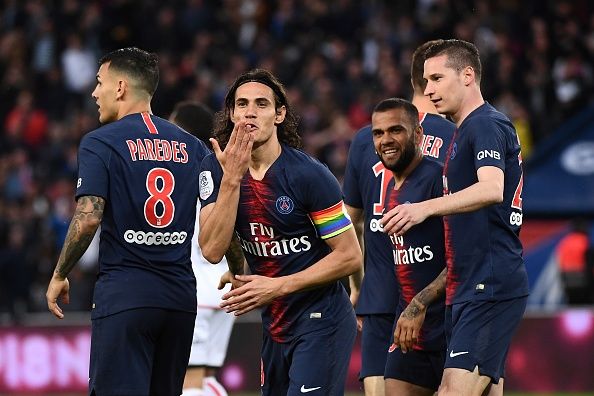 Edinson Cavani PSG Dijon Ligue 1