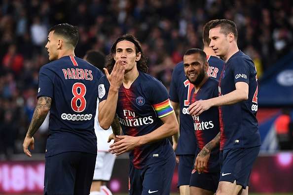 Edinson Cavani PSG Dijon Ligue 1
