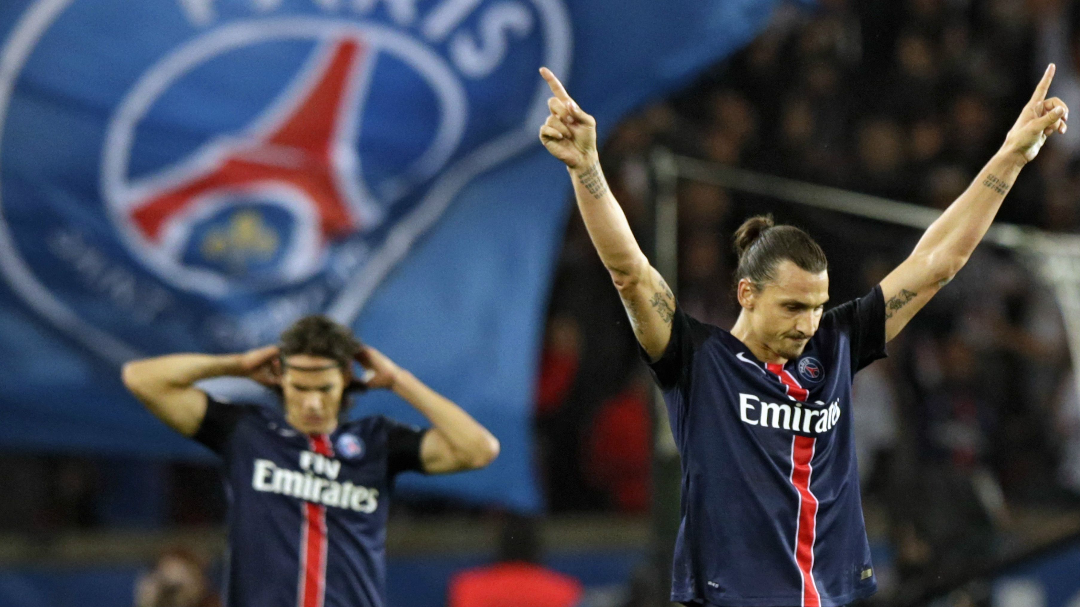 Zlatan Ibrahimovic Paris SG Marseille Ligue 1 04102015