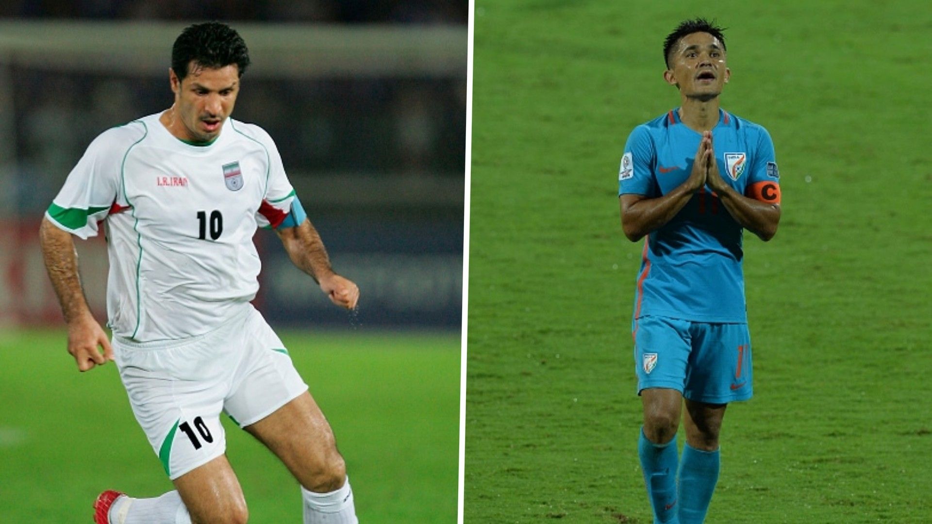 Ali Daei, Sunil Chhetri