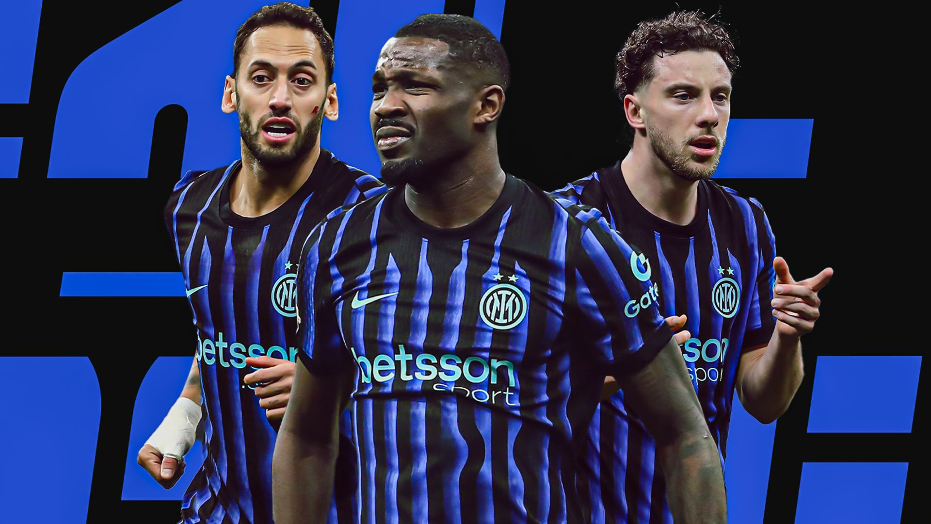 Grafica Calhanoglu Thuram