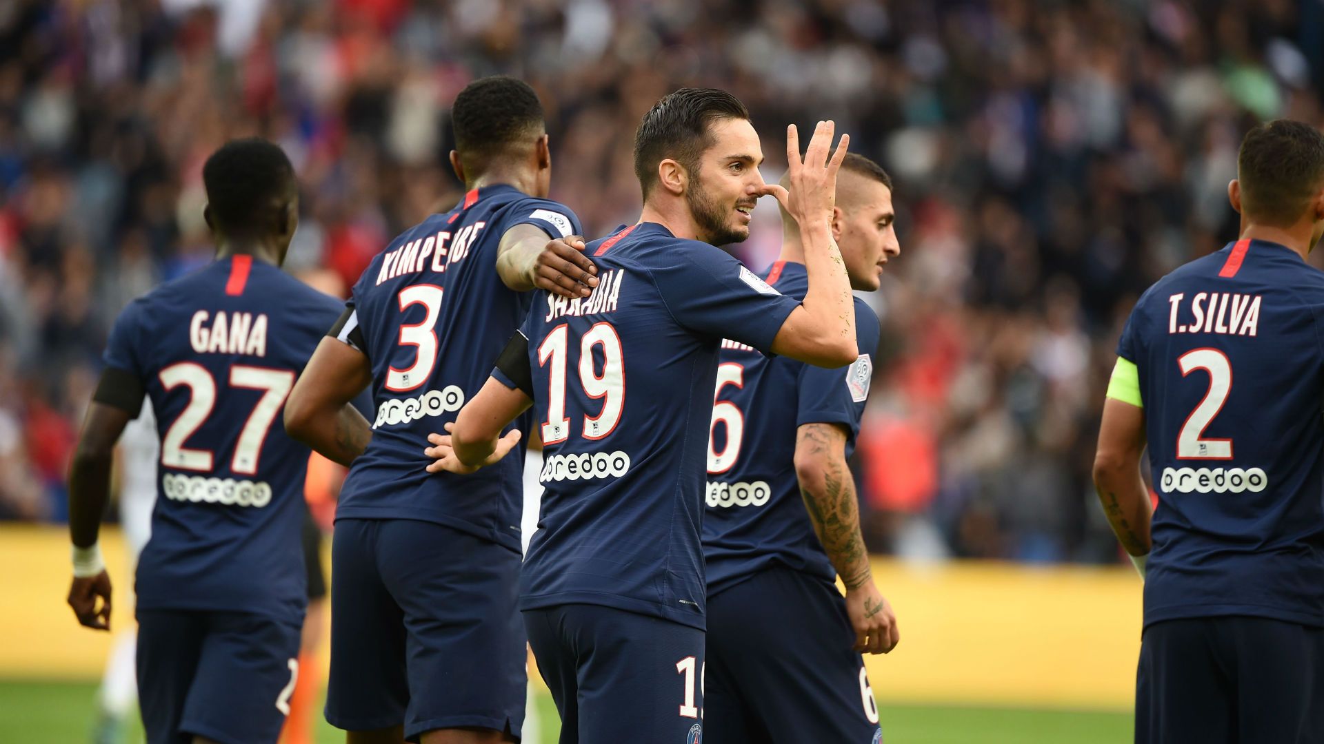 Pablo Sarabia PSG Angers Ligue 1 05102019