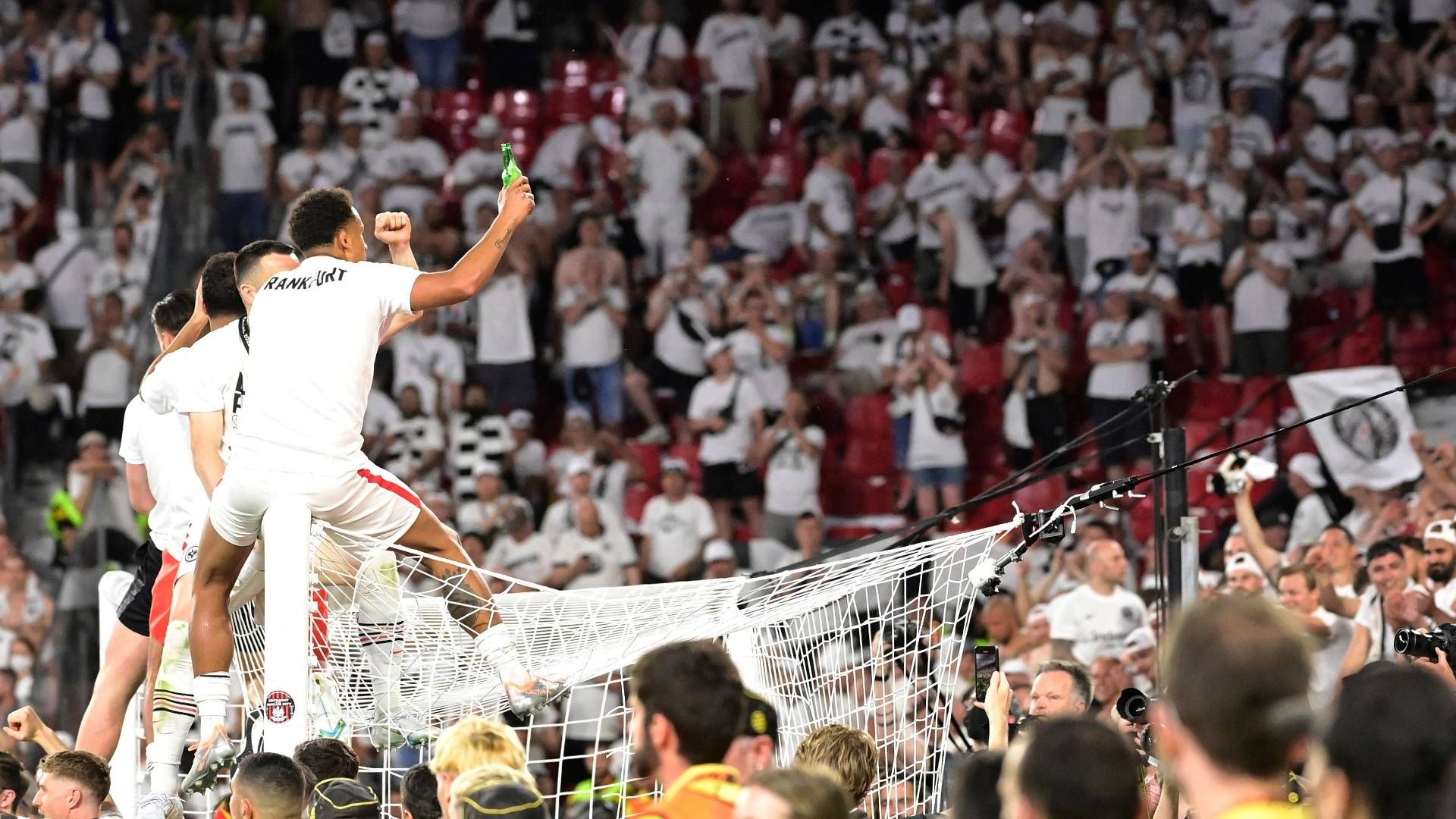 Eintracht Frankfurt Fans Feier Europa League
