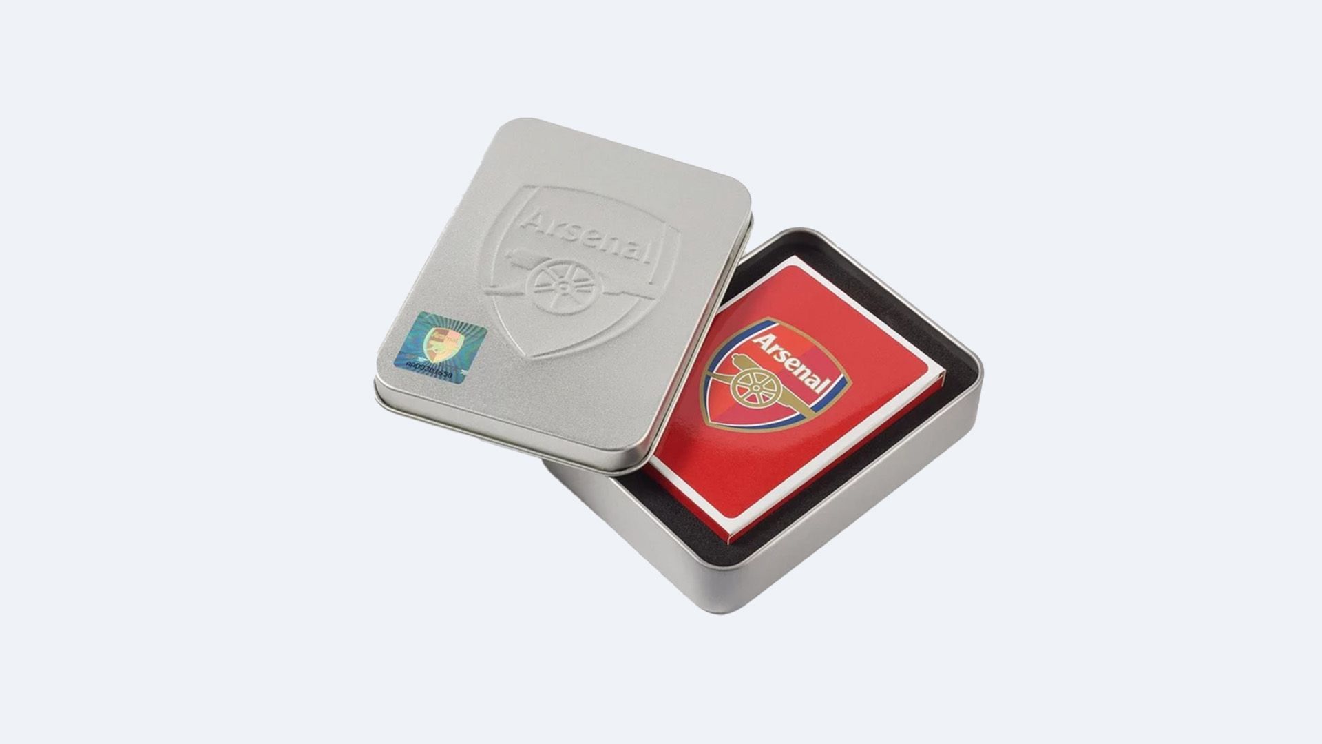 Arsenal Playing Cards in Tin