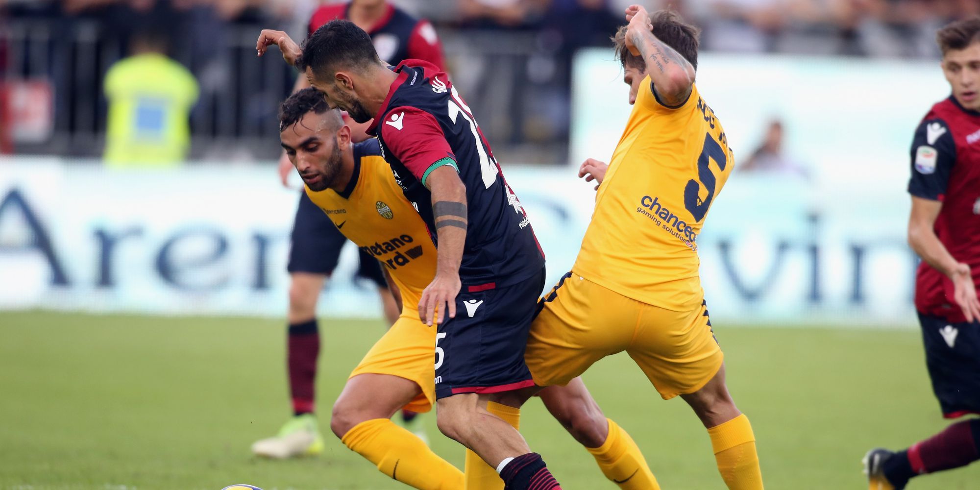 Marco Sau Cagliari Verona Serie A
