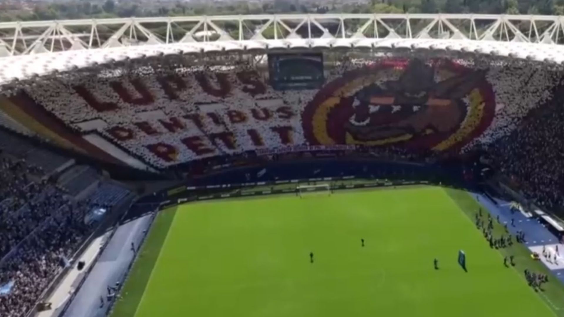 Coreografia Roma Derby