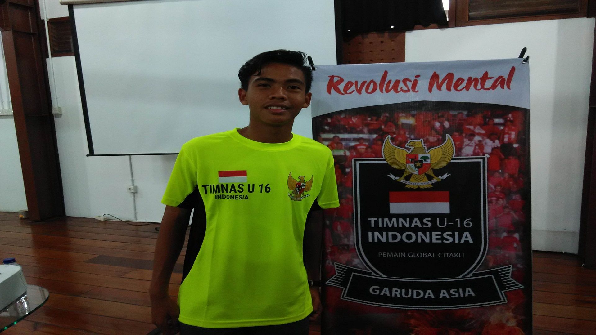 David Maulana-Timnas Indonesia U-16