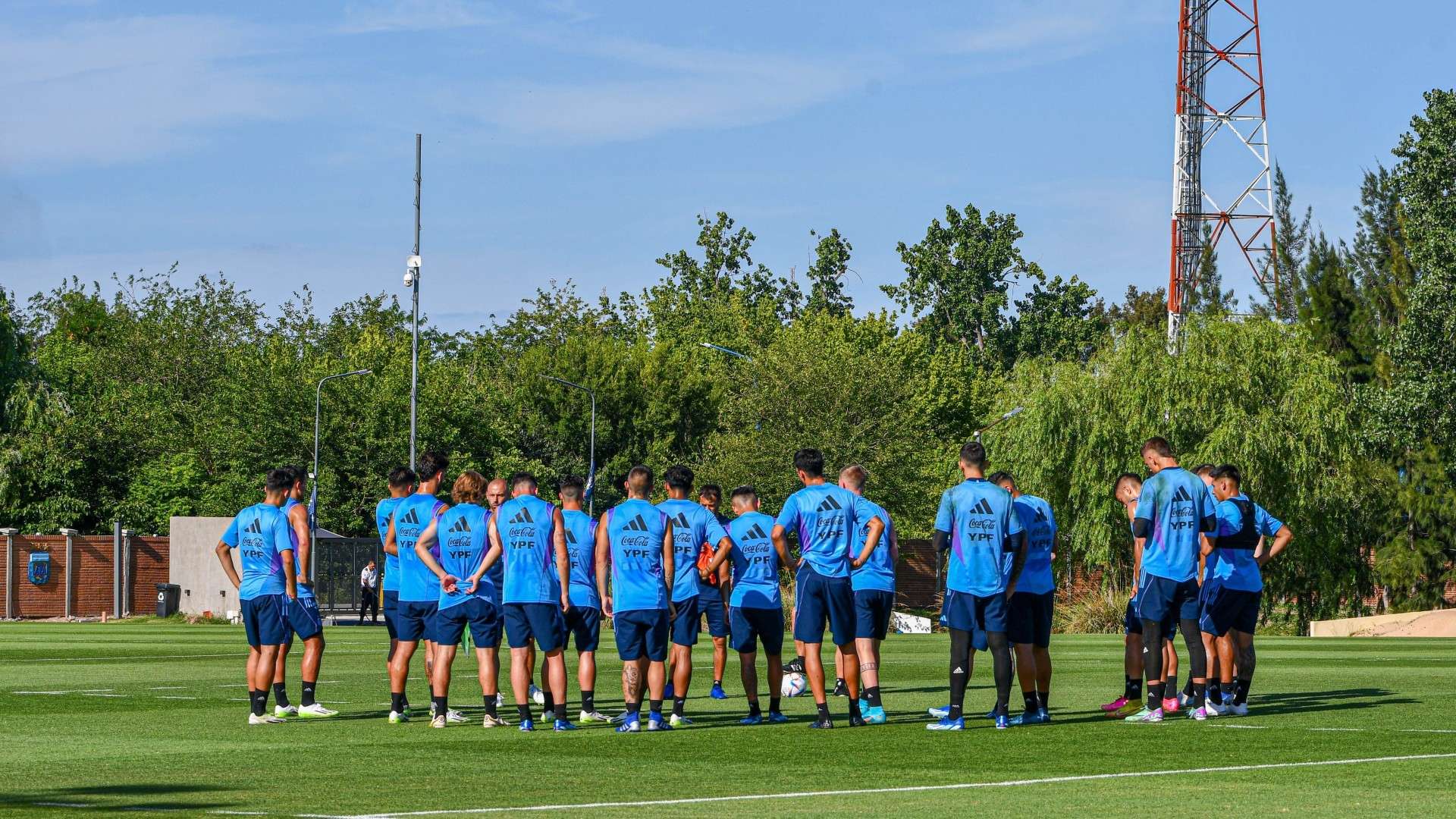 Seleccion argentina Sub 23 Entrenamiento 09012024