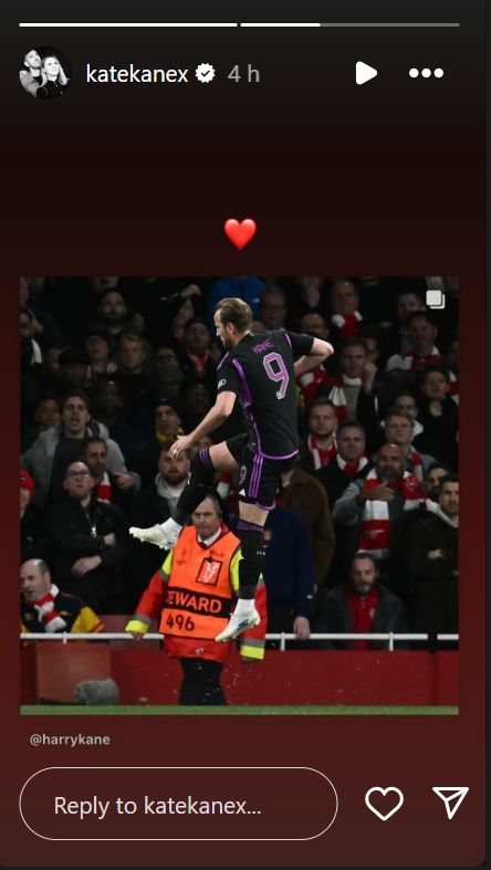 Kate Goodland posts photo of husband Harry