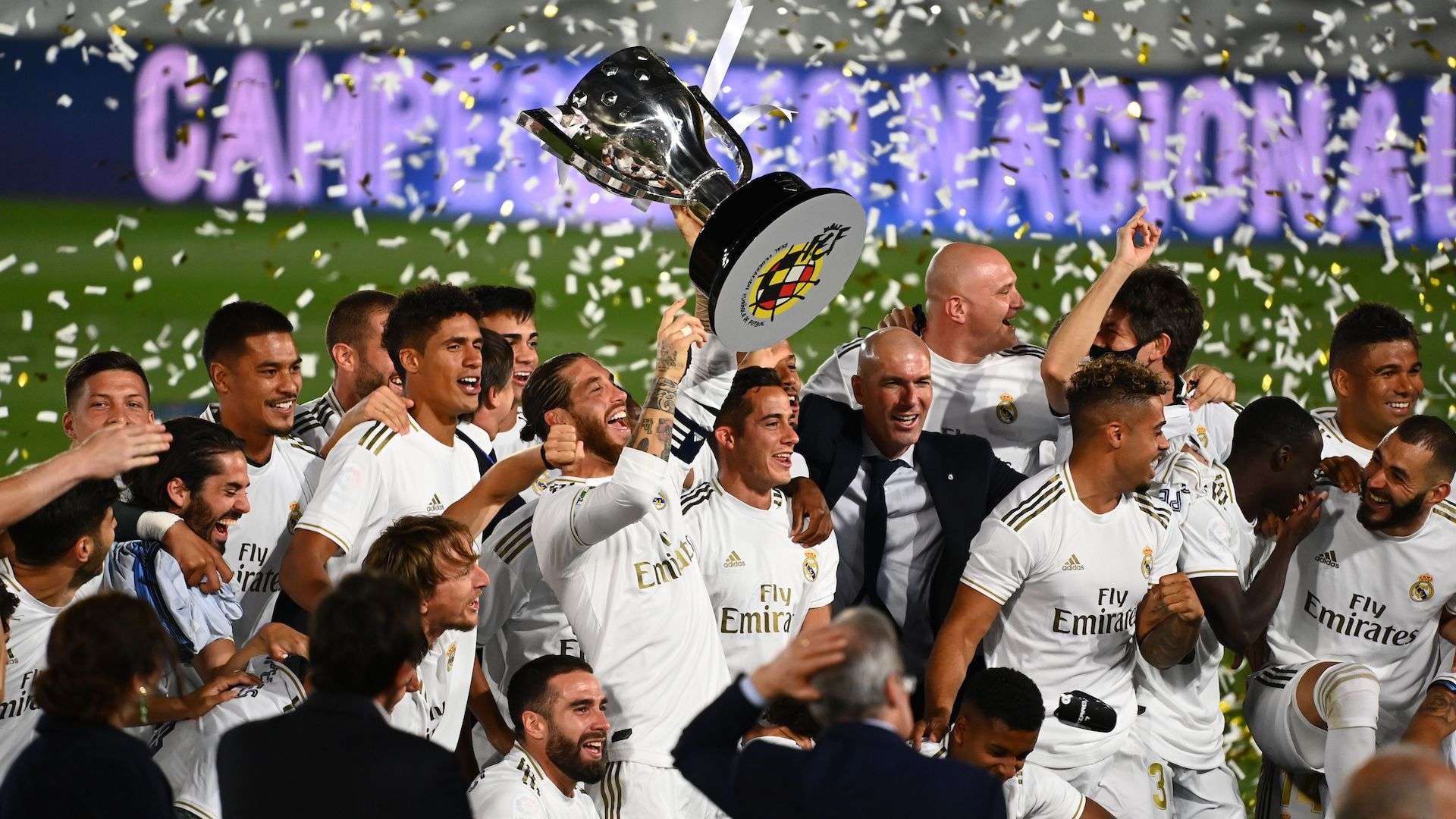 Real Madrid campeón Liga 2019-2020