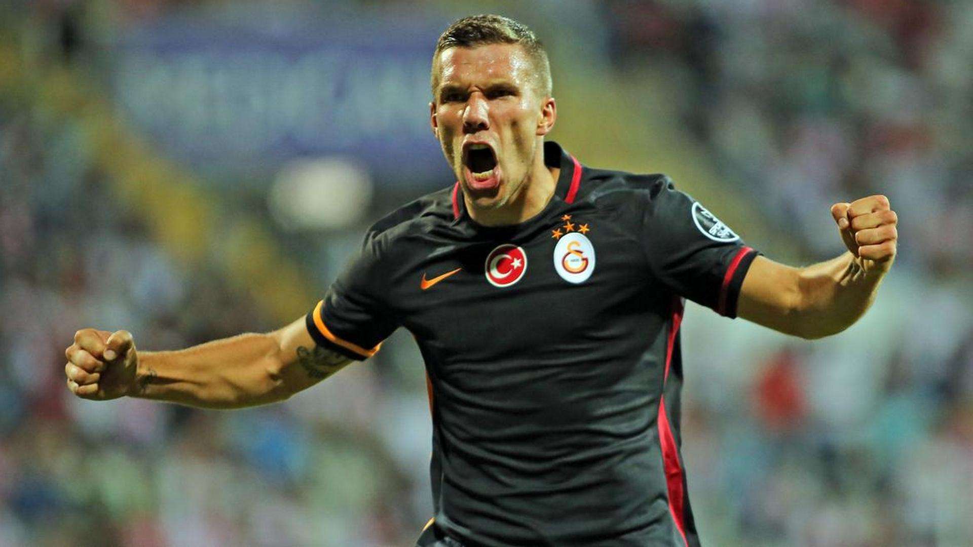 Lukas Podolski Galatasaray STSL 08152015