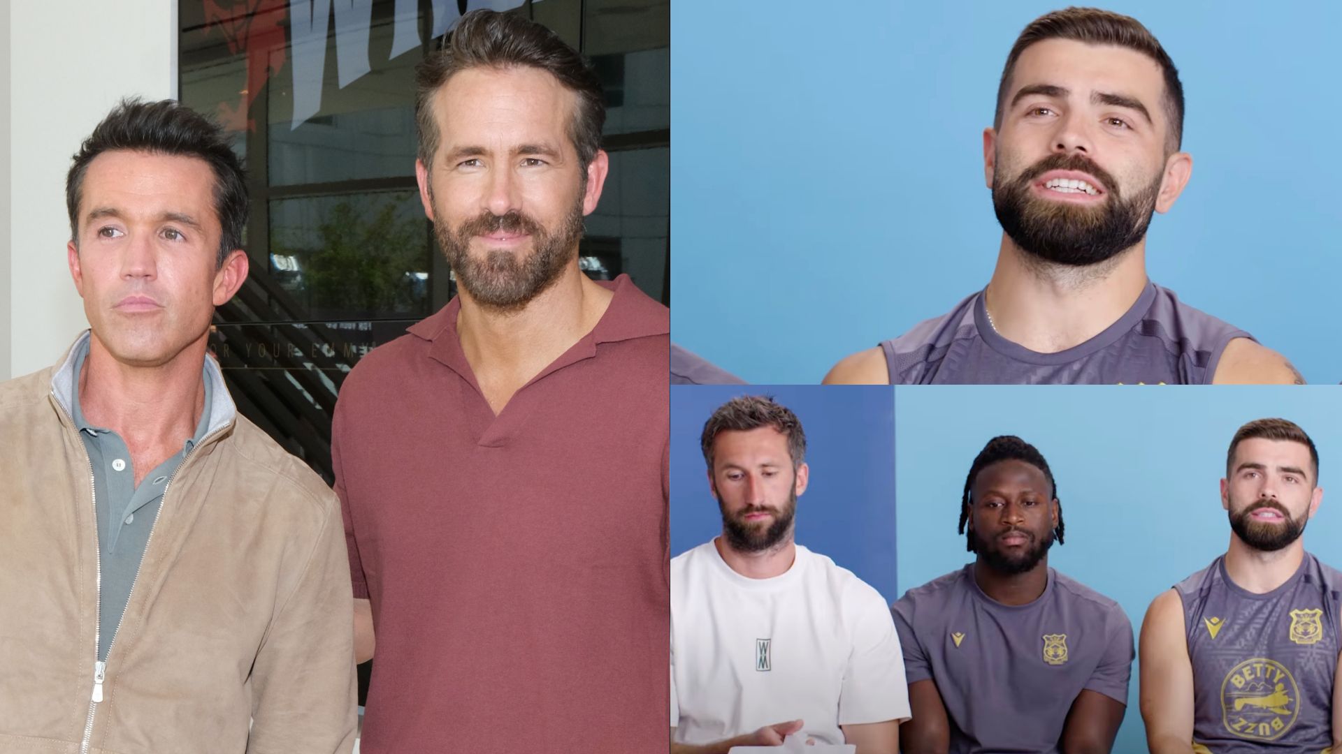 Rob McElhenney Ryan Reynolds Elliot Lee Wrexham