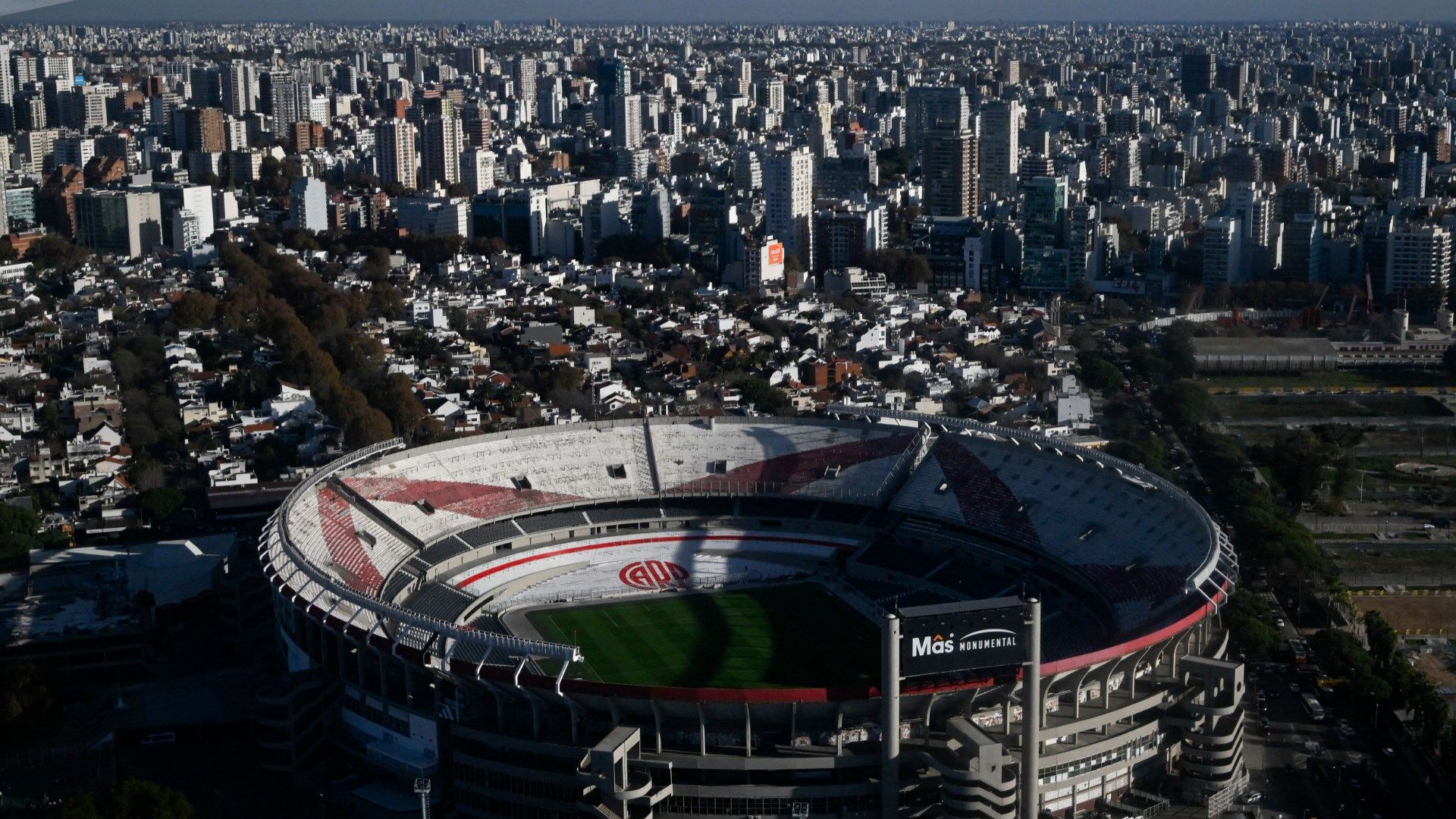 El Monumental River Plate Stadium general view Buenos Aires Argentina