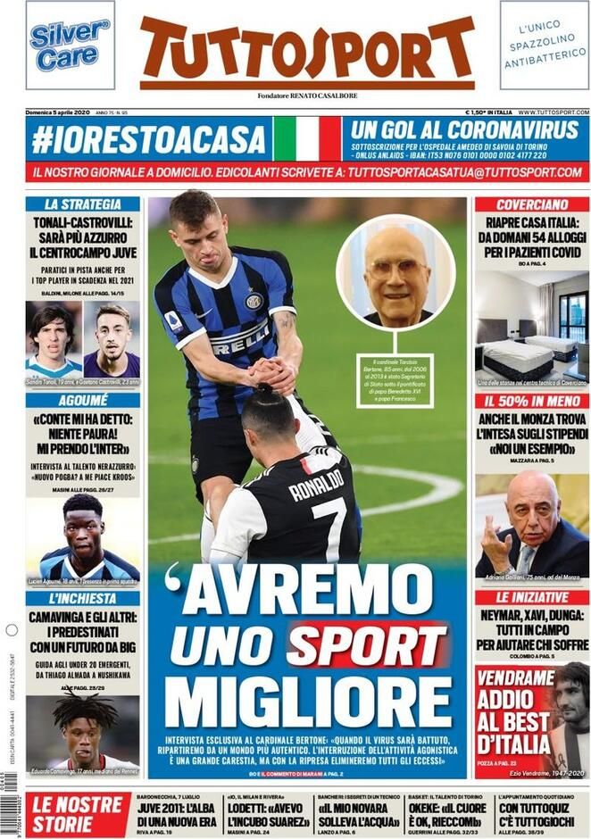 5 April Tuttosport