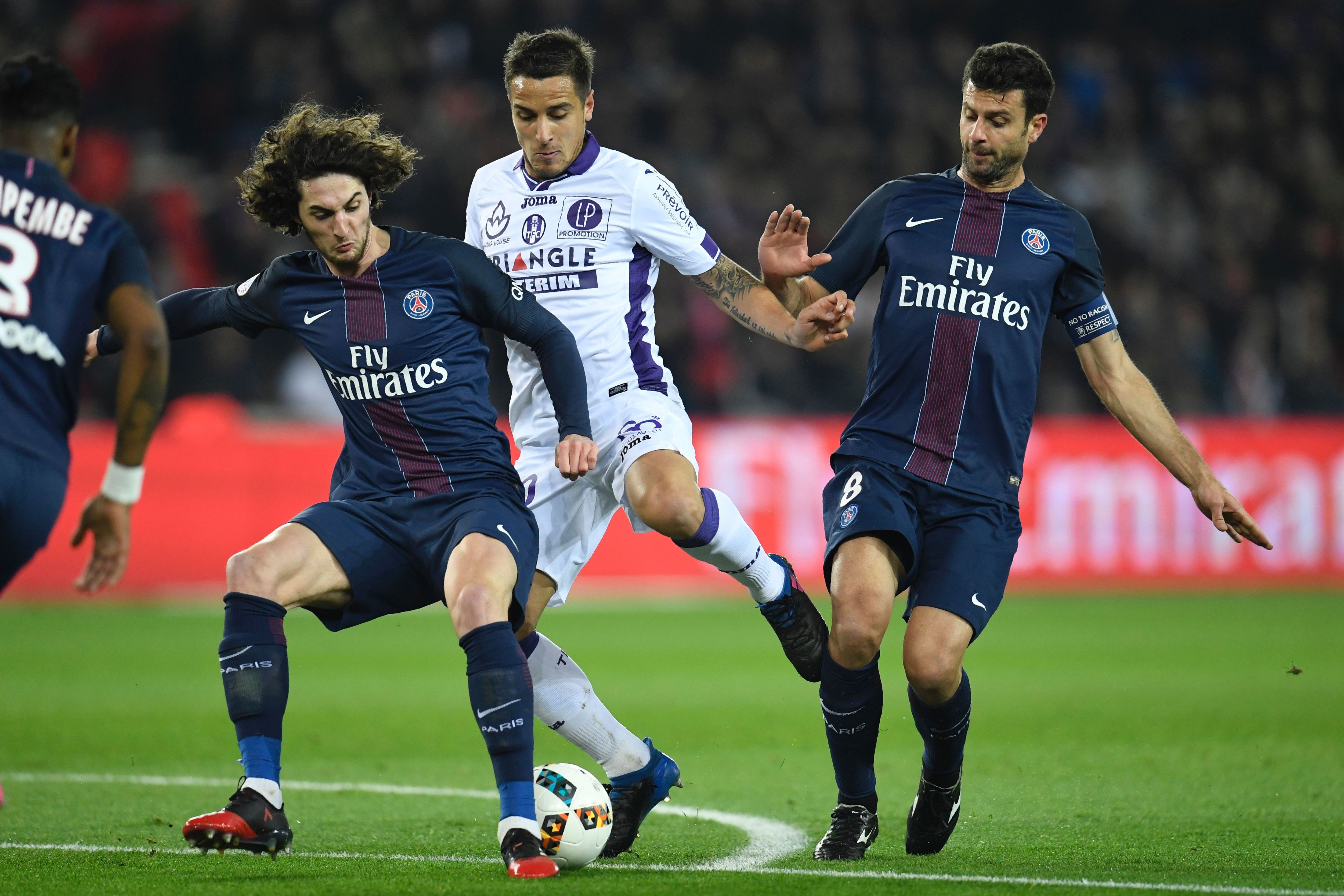 Adrien Rabiot - Thiago Motta - PSG