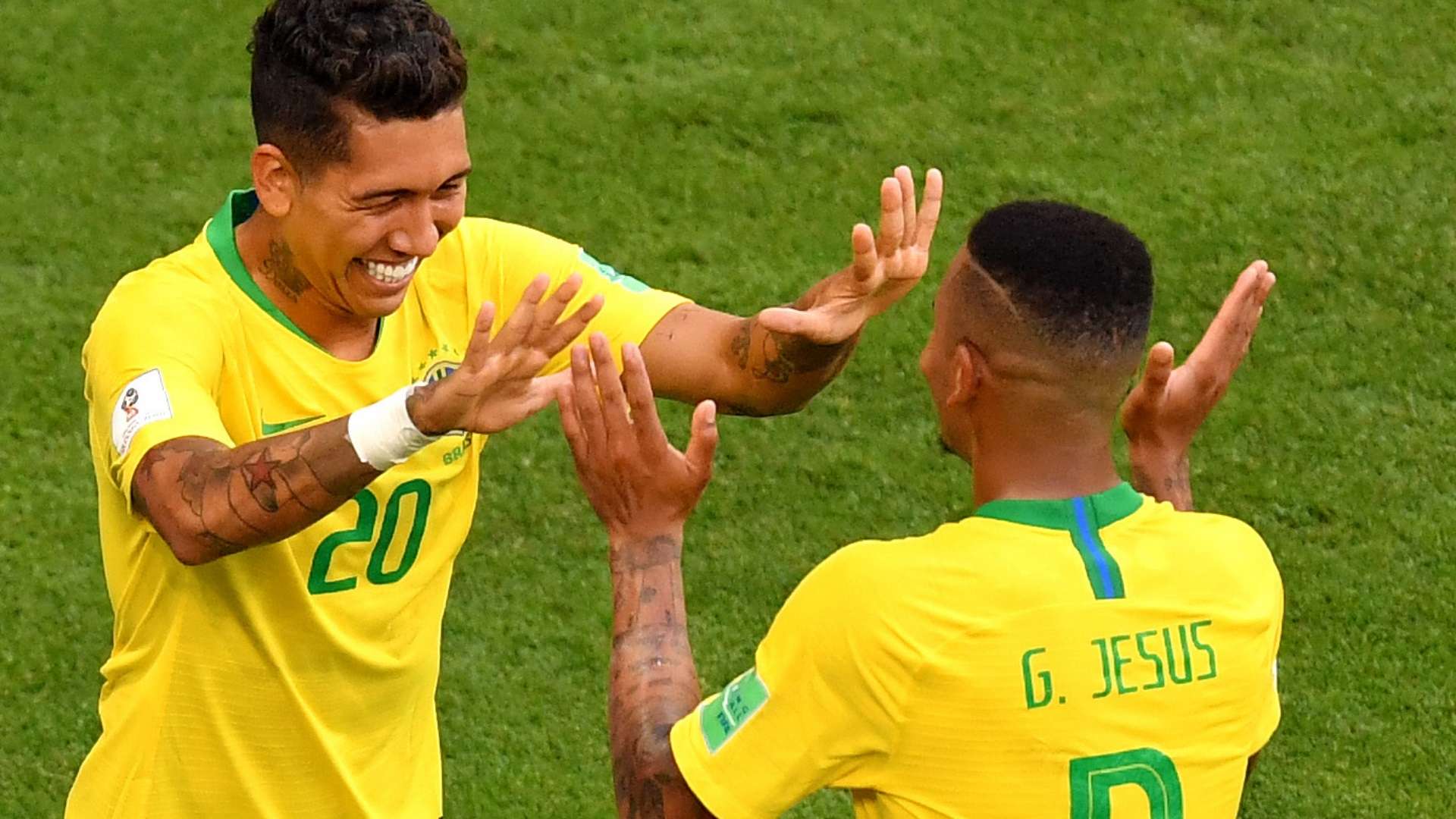 Firmino Gabriel Jesus seleção Brasil 13 06 2019