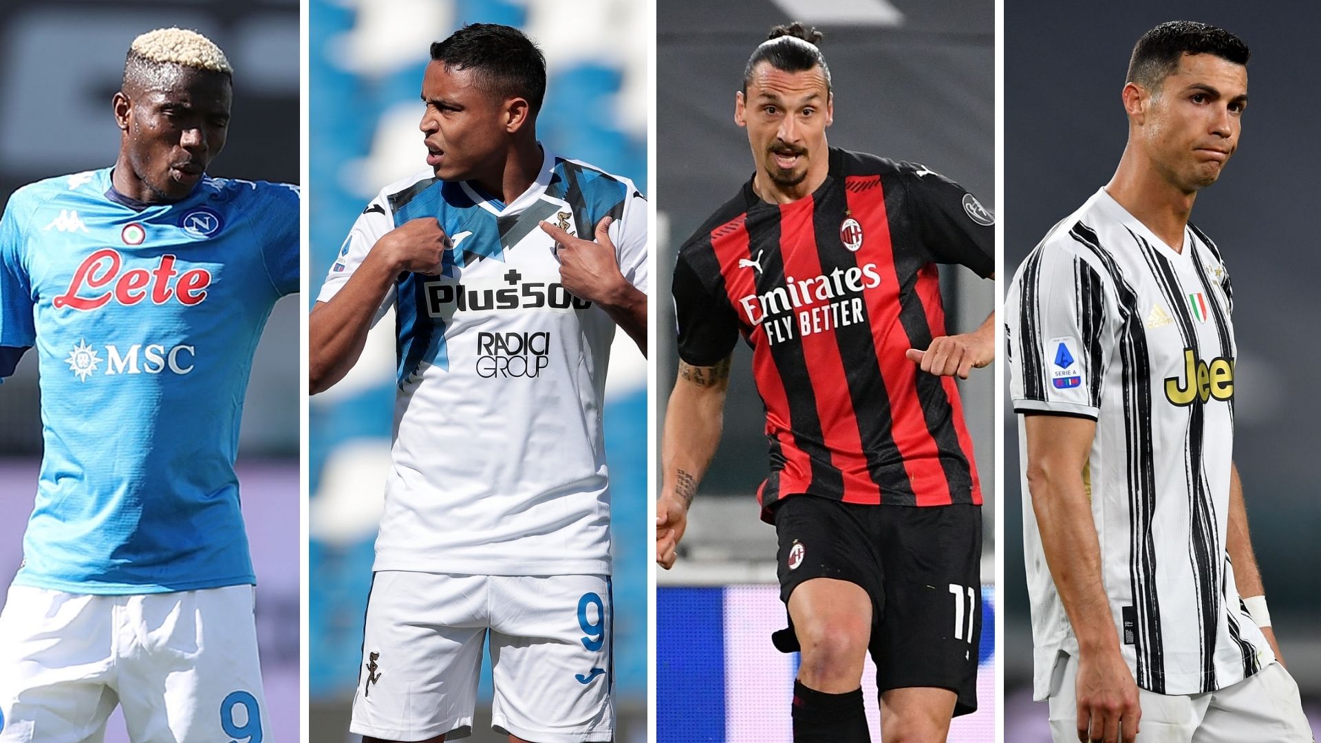 Napoli Atalanta Milan Juventus mix