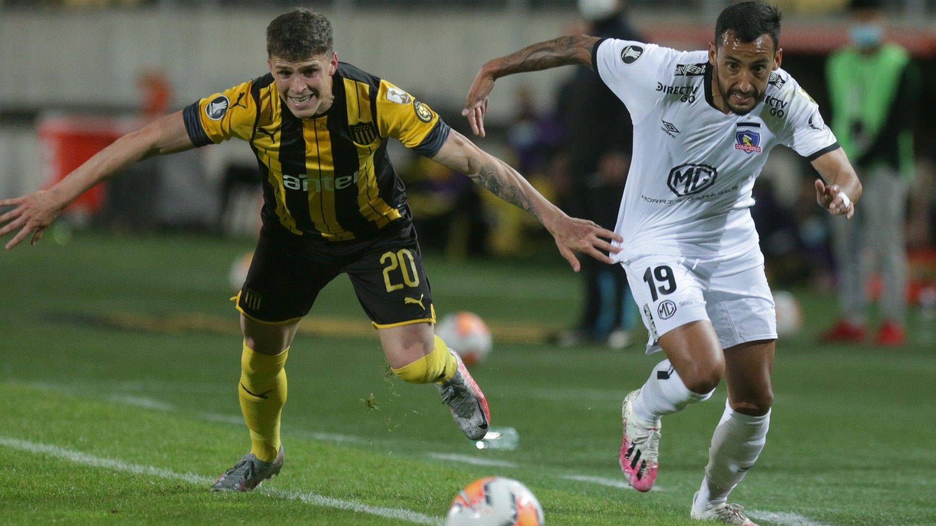 290920 Peñarol Colo Colo Giovanni González Ronald de la Fuente