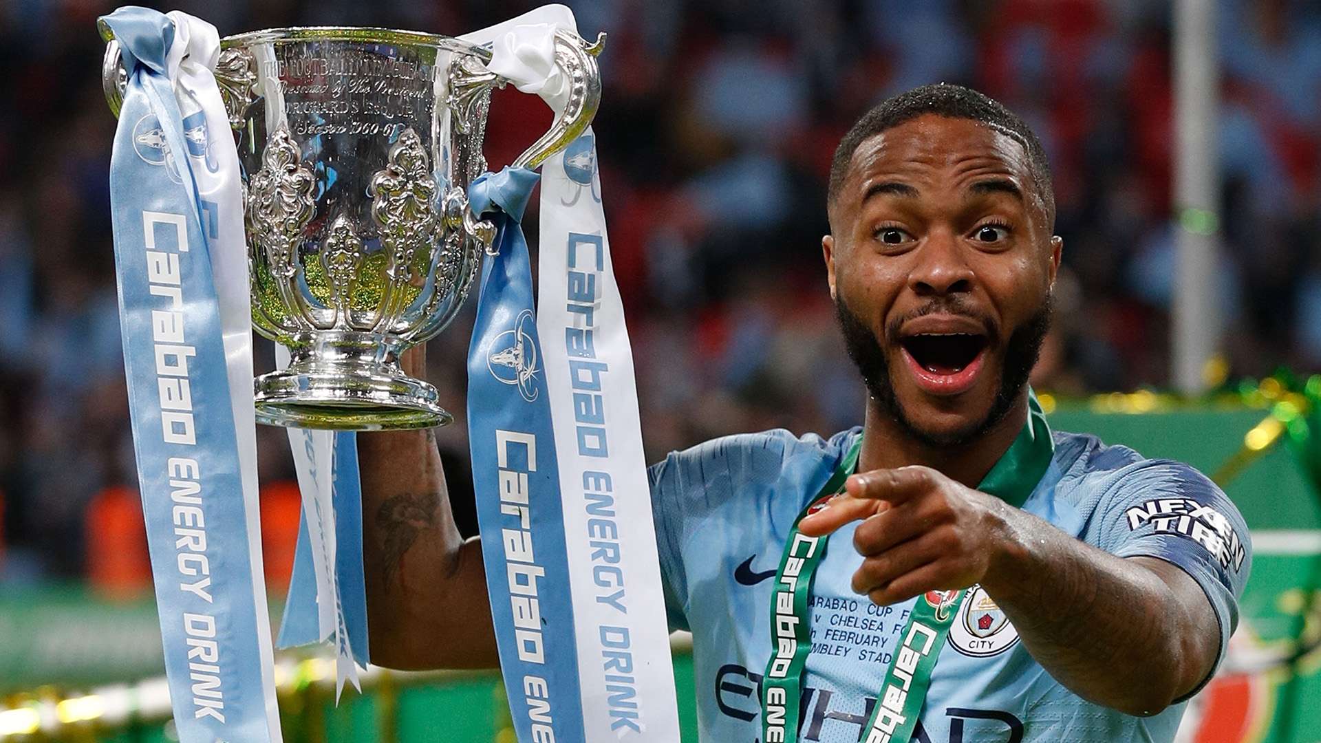 Manchester City 2018-19 Carabao Cup Raheem Sterling