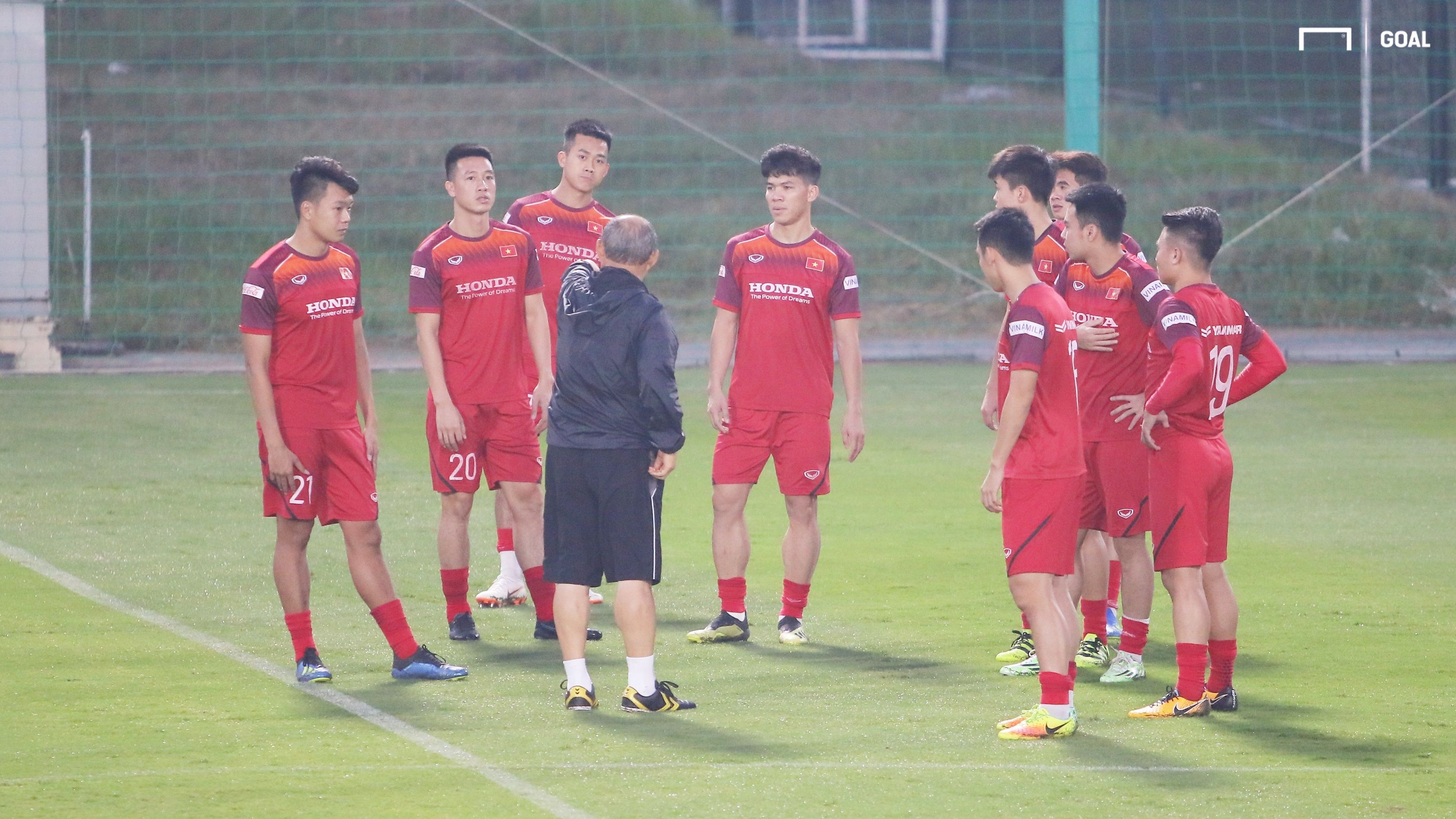 Coach Park Hang-seo | Vietnamese National Football Team | Training Session | Preparing for World Cup 2022 Qualification | November 2019