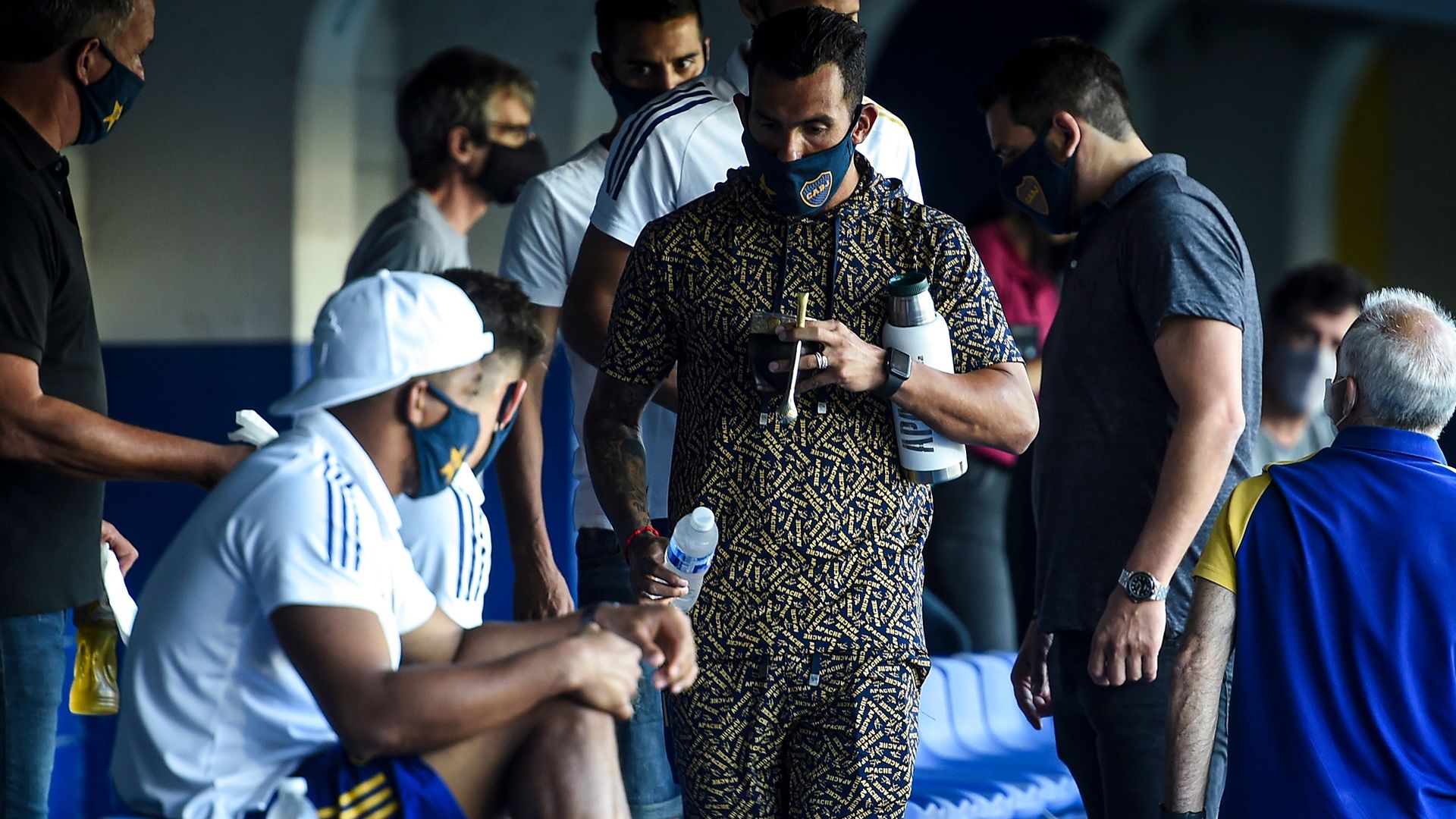 Carlos Tevez Boca Copa Liga Profesional 27122020