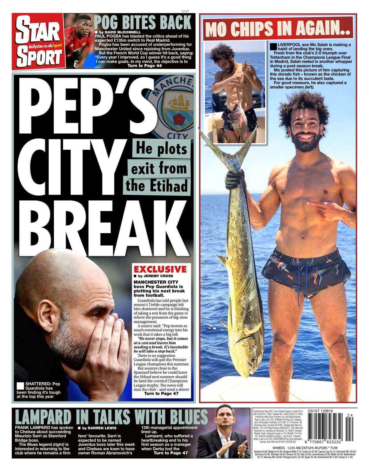 Daily Star cover