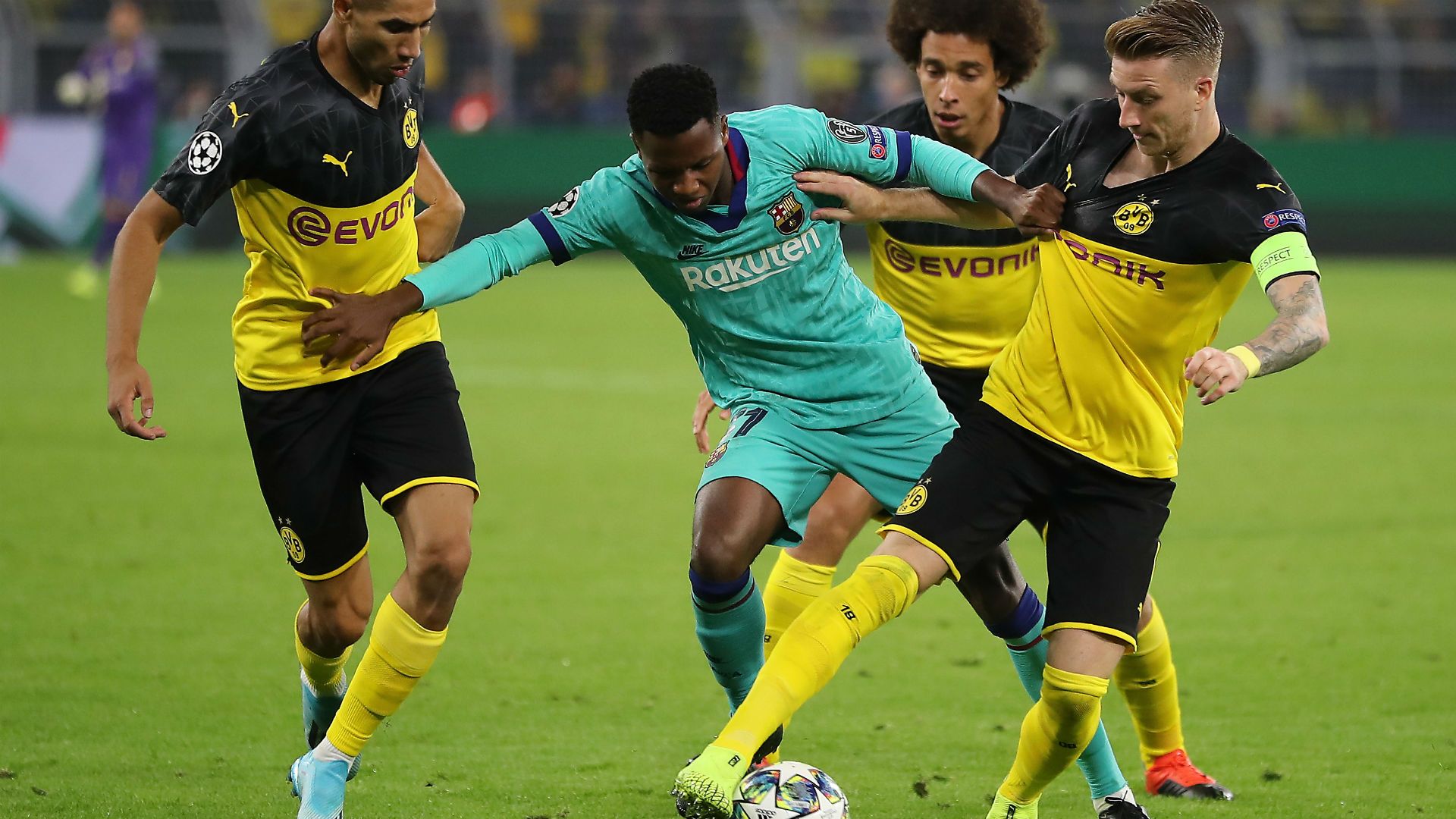 Marco Reus Ansu Fati Barcelona BVB 18092019