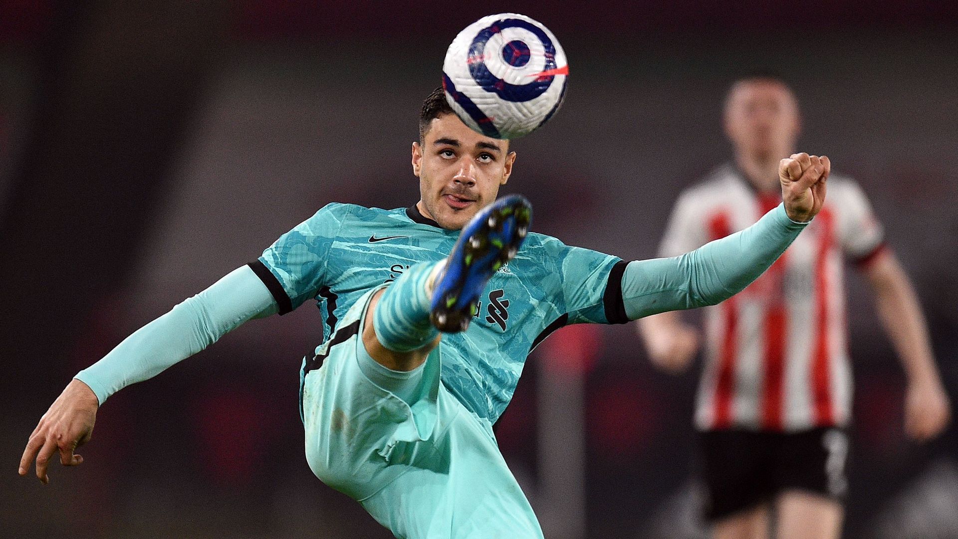 Ozan Kabak Sheffield United vs Liverpool 02.28.2021