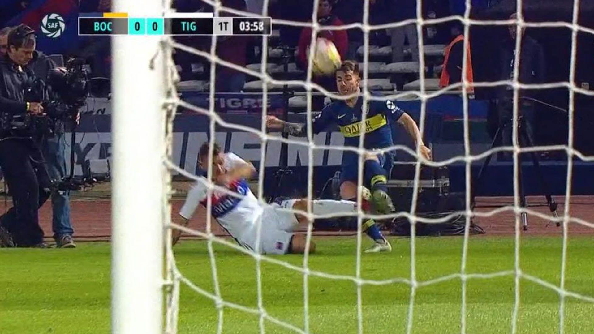 Captura TV Montillo Buffarini Boca Tigre Copa Superliga 020619