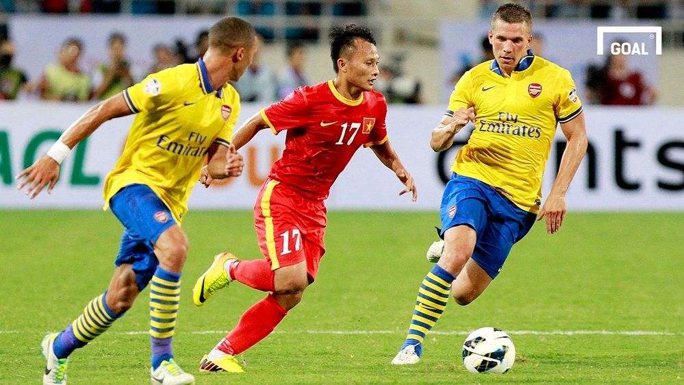 Việt Nam vs Arsenal Giao hữu quốc tế tháng 7-2013