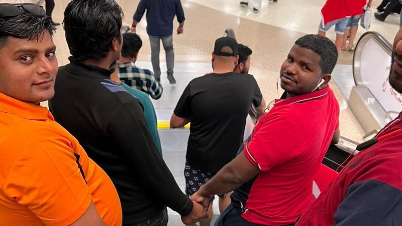 Homens de mãos dadas no Qatar, Copa do Mundo 2022