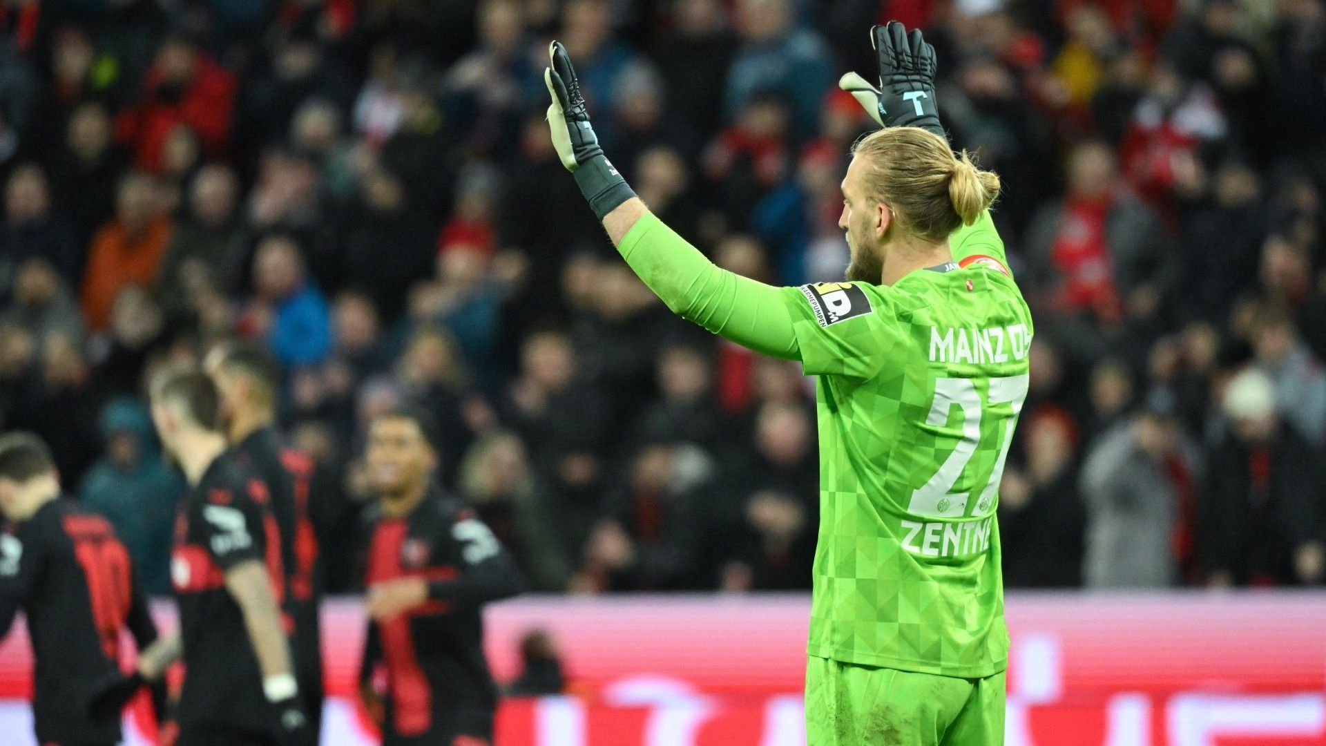 Robin Zentner Mainz vs Bayer Leverkusen 2023-24