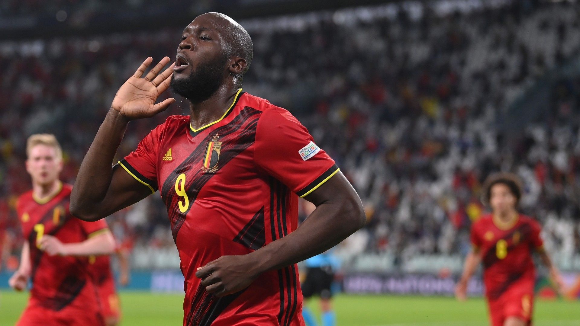 Romelu Lukaku of Belgium