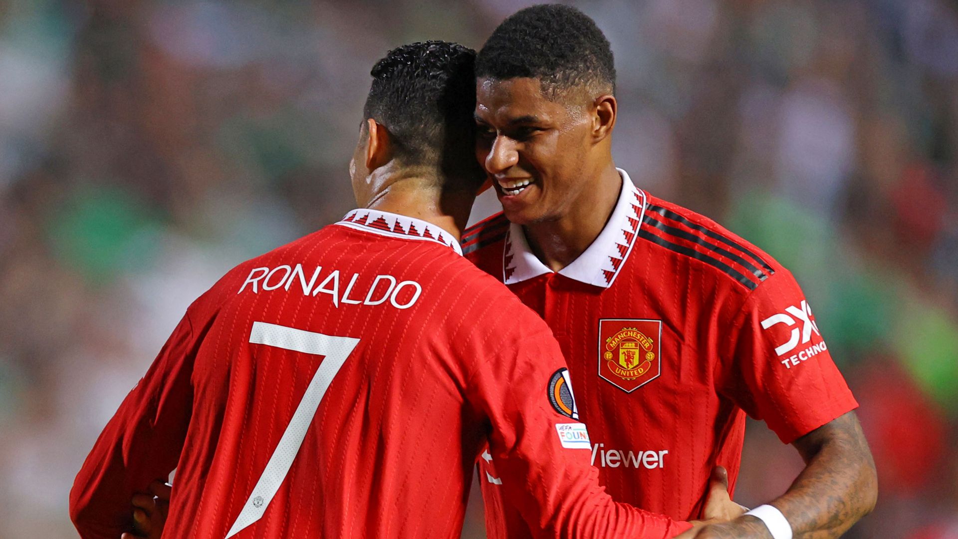 Marcus Rashford Cristiano Ronaldo Manchester United