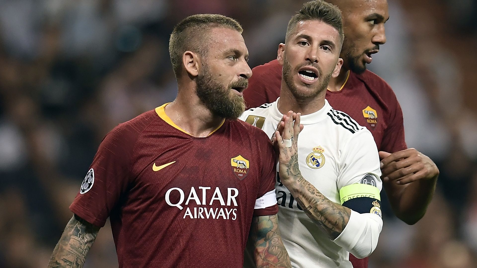 Daniele De Rossi Real Madrid Roma Champions League