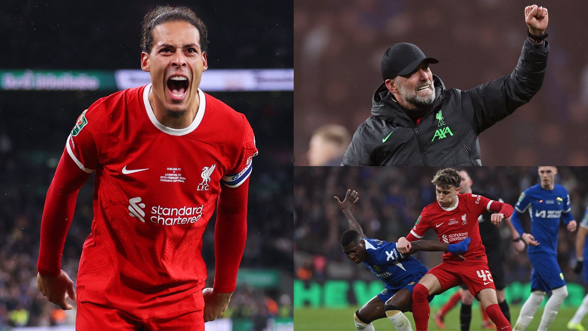 Virgil van Dijk's Liverpool beat Chelsea in Carabao Cup final
