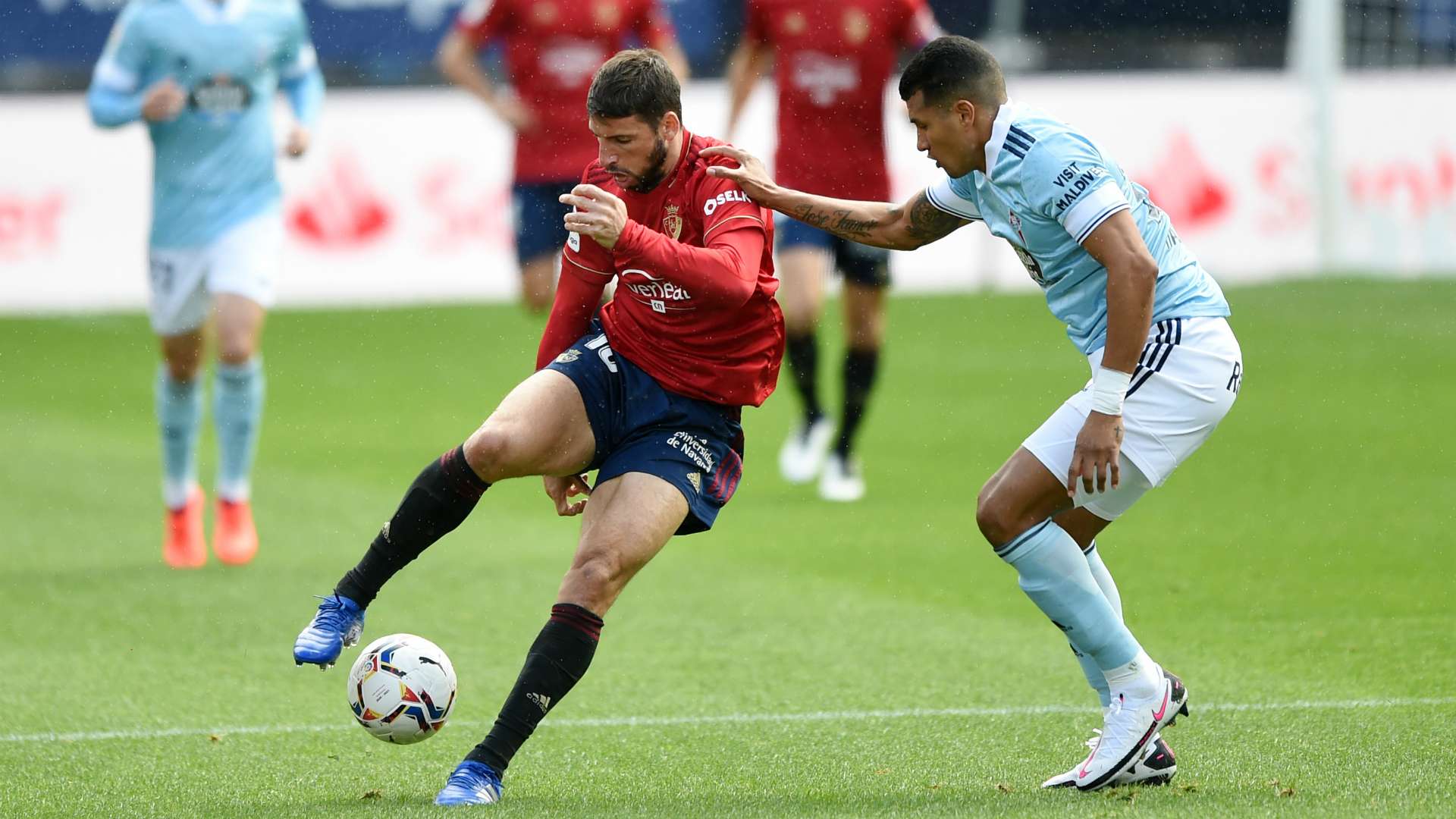 Jonathan Calleri Jeison Murillo Osasuna Celta LaLiga