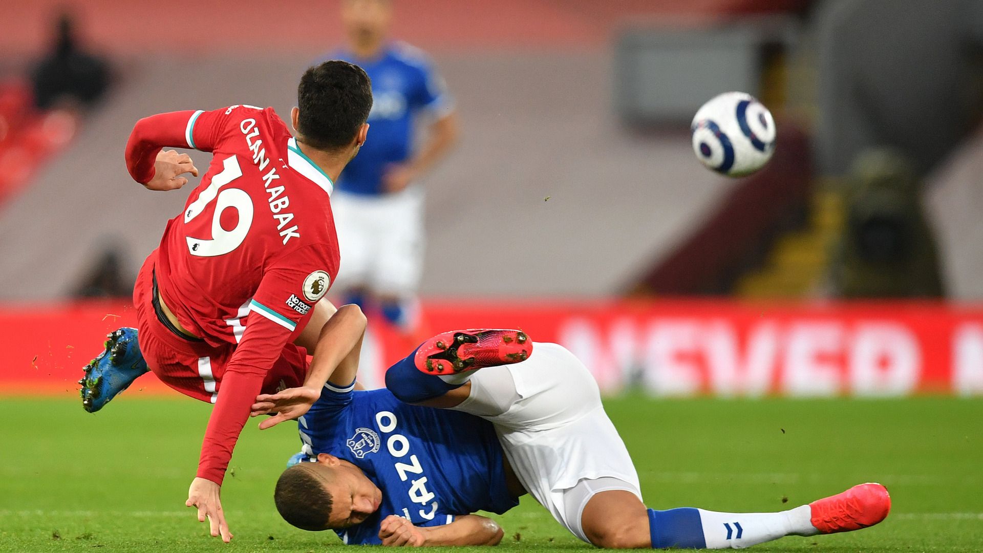 Ozan Kabak Liverpool vs Everton 02.20.2021