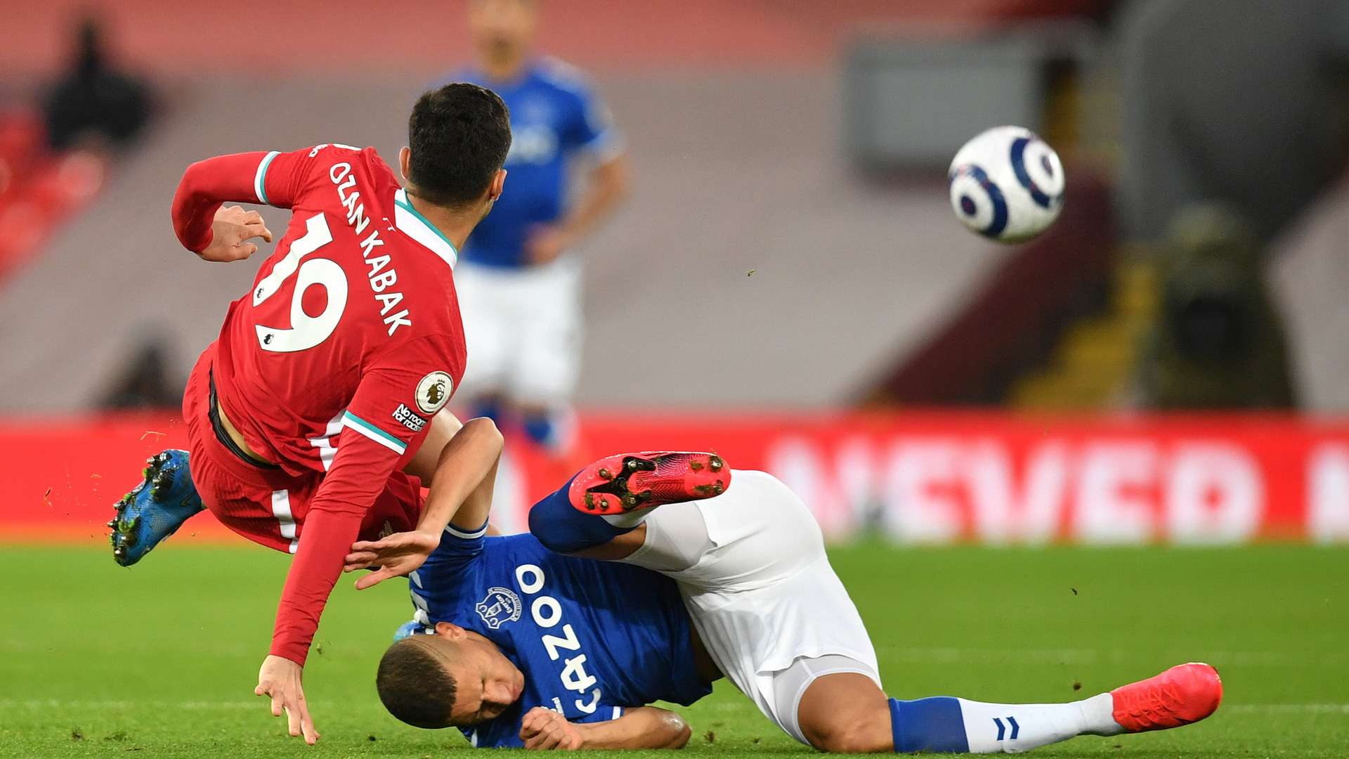 Ozan Kabak Liverpool vs Everton 02.20.2021