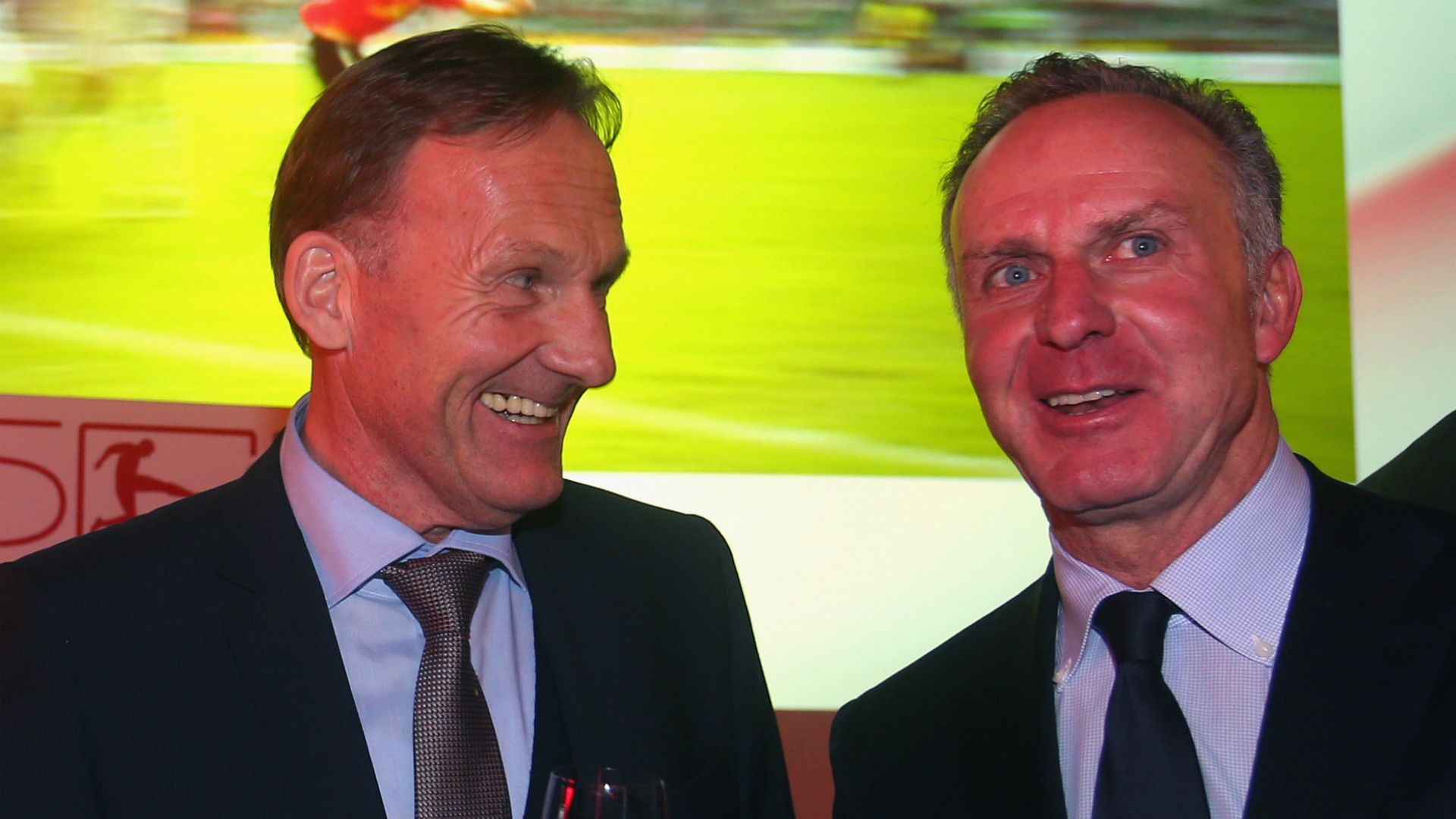 Hans Joachim Watzke Karl-Heinz Rummenigge DFL New Year's Reception 01152013