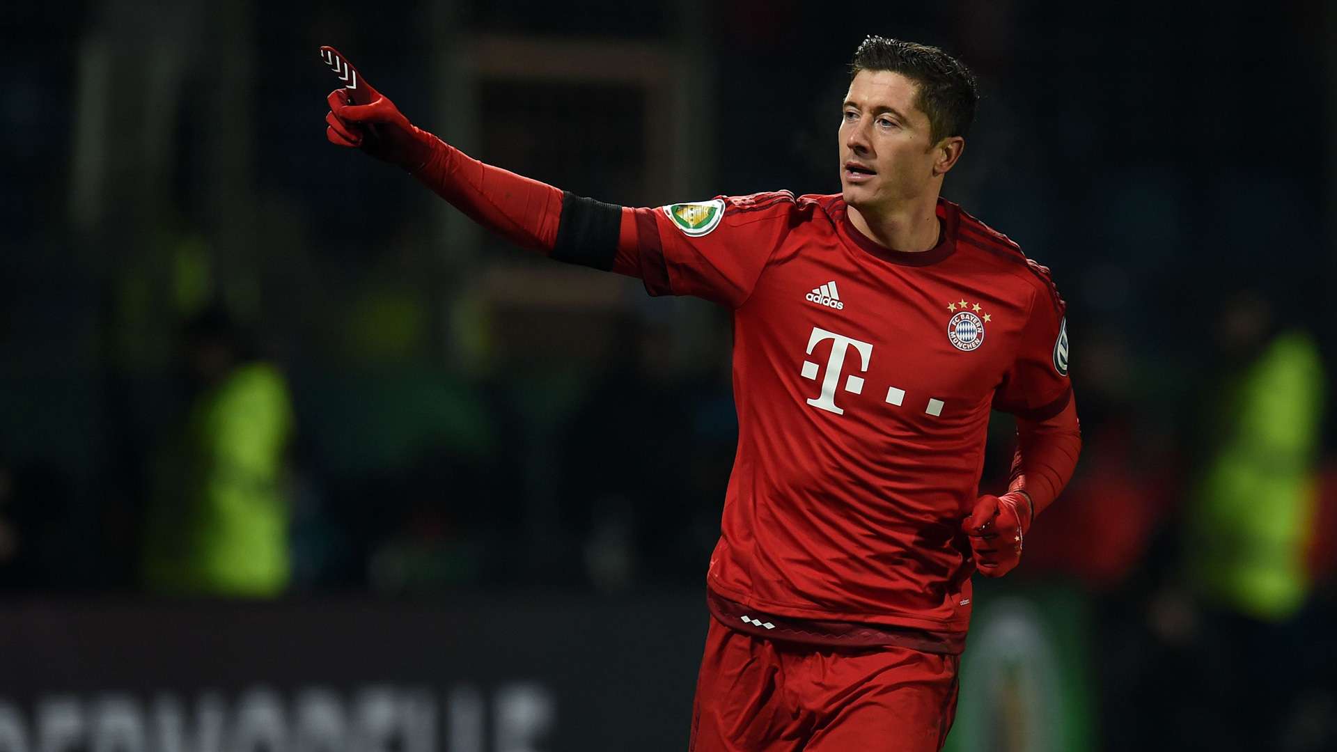 Robert Lewandowski Bayern DFB Pokal 16/17