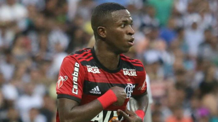 Vinícius Junior Flamengo Ceará Brasileirão 30 04 2018
