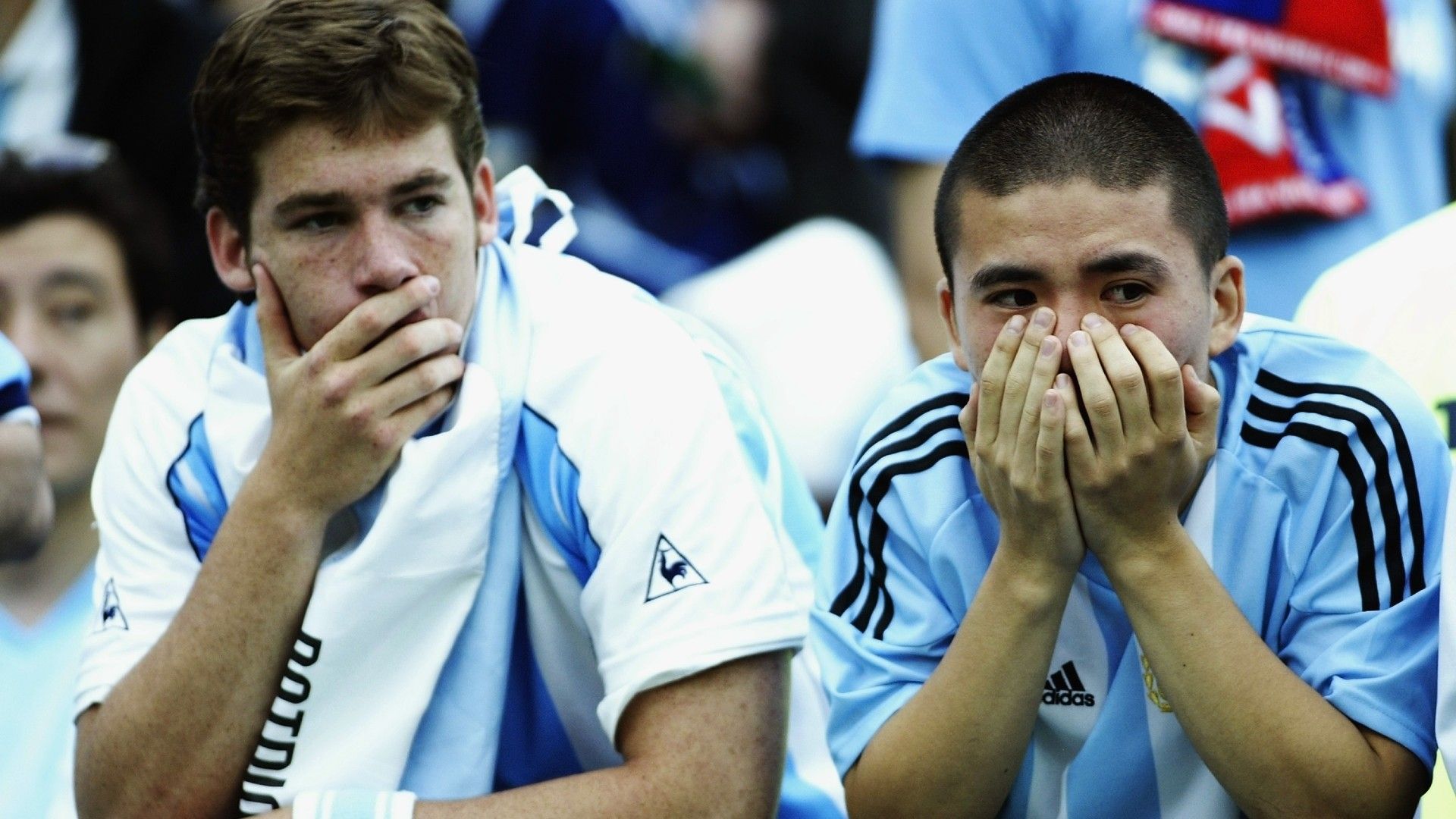 Argentina torcida fan 2002