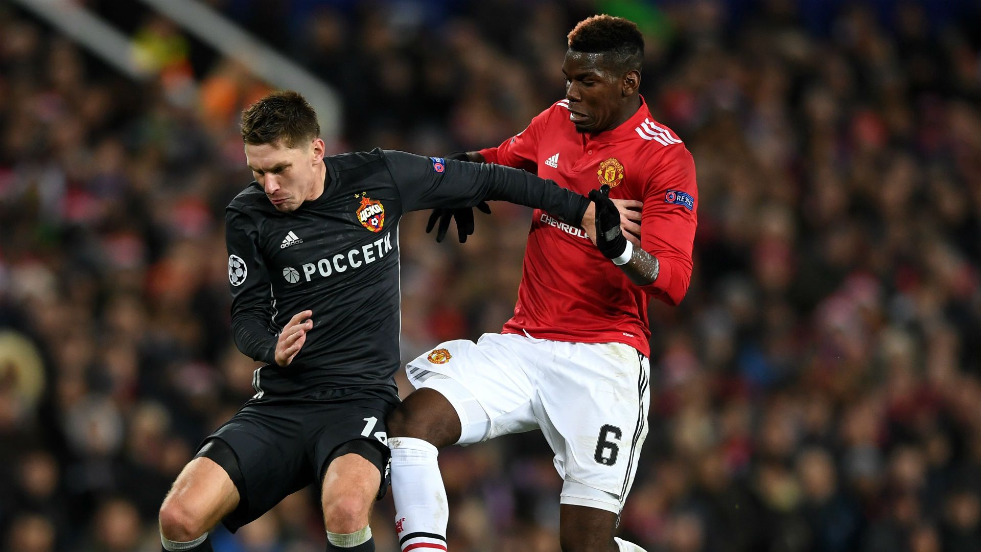 Paul Pogba Manchester United CSKA Moscow