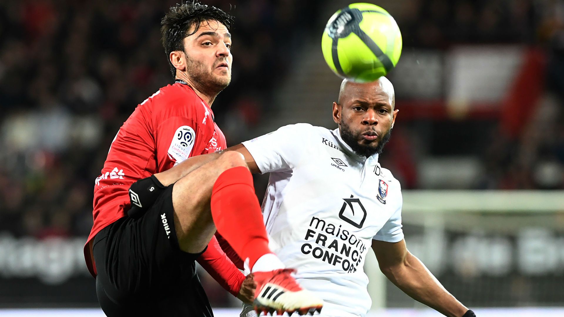 Clement Grenier Baissama Sankoh Guingamp Caen Ligue 1 10022018