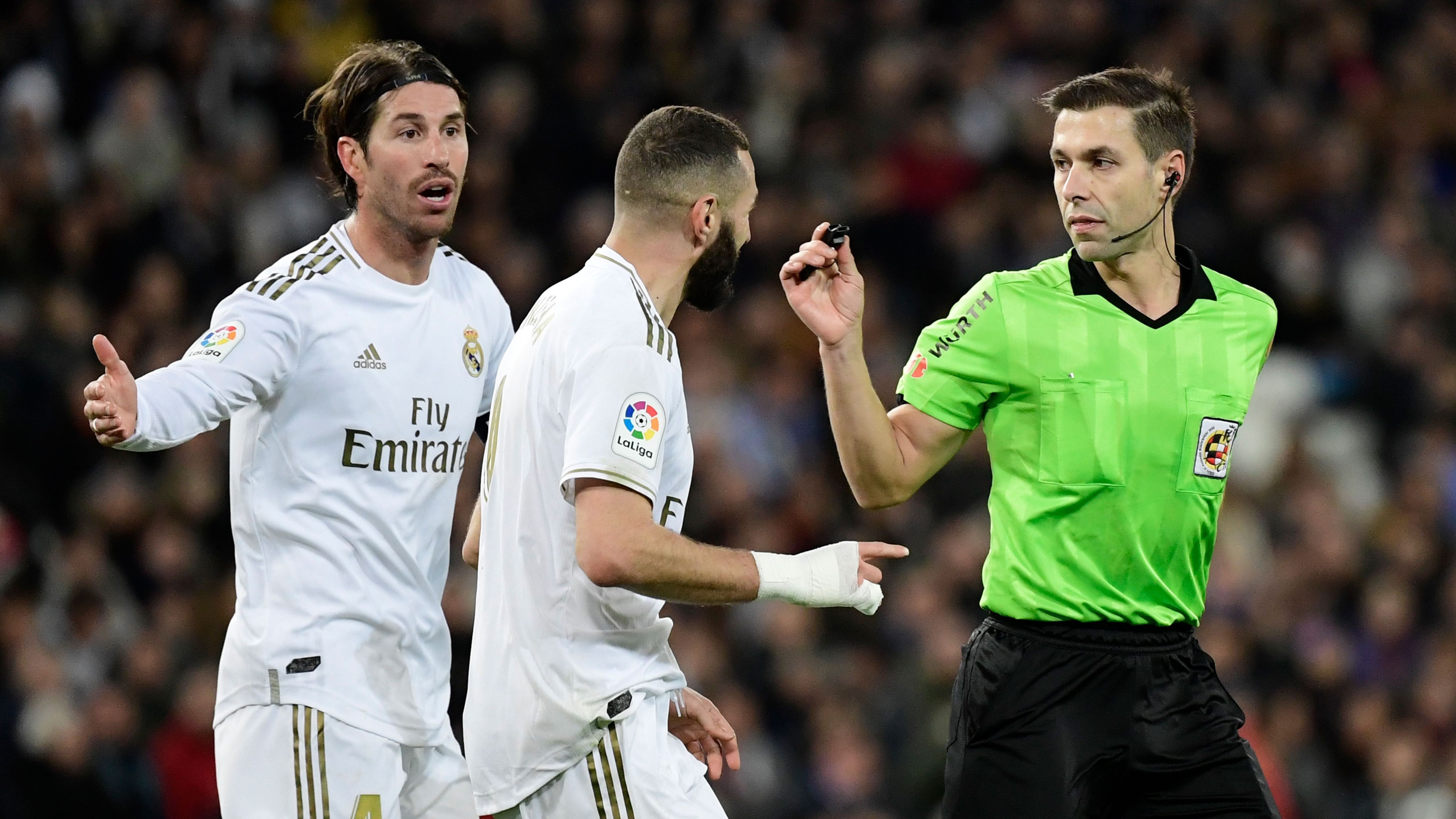 Sergio Ramos Karim Benzema Adrian Cordero Vega Real Madrid Athletic Club LaLiga 22122019