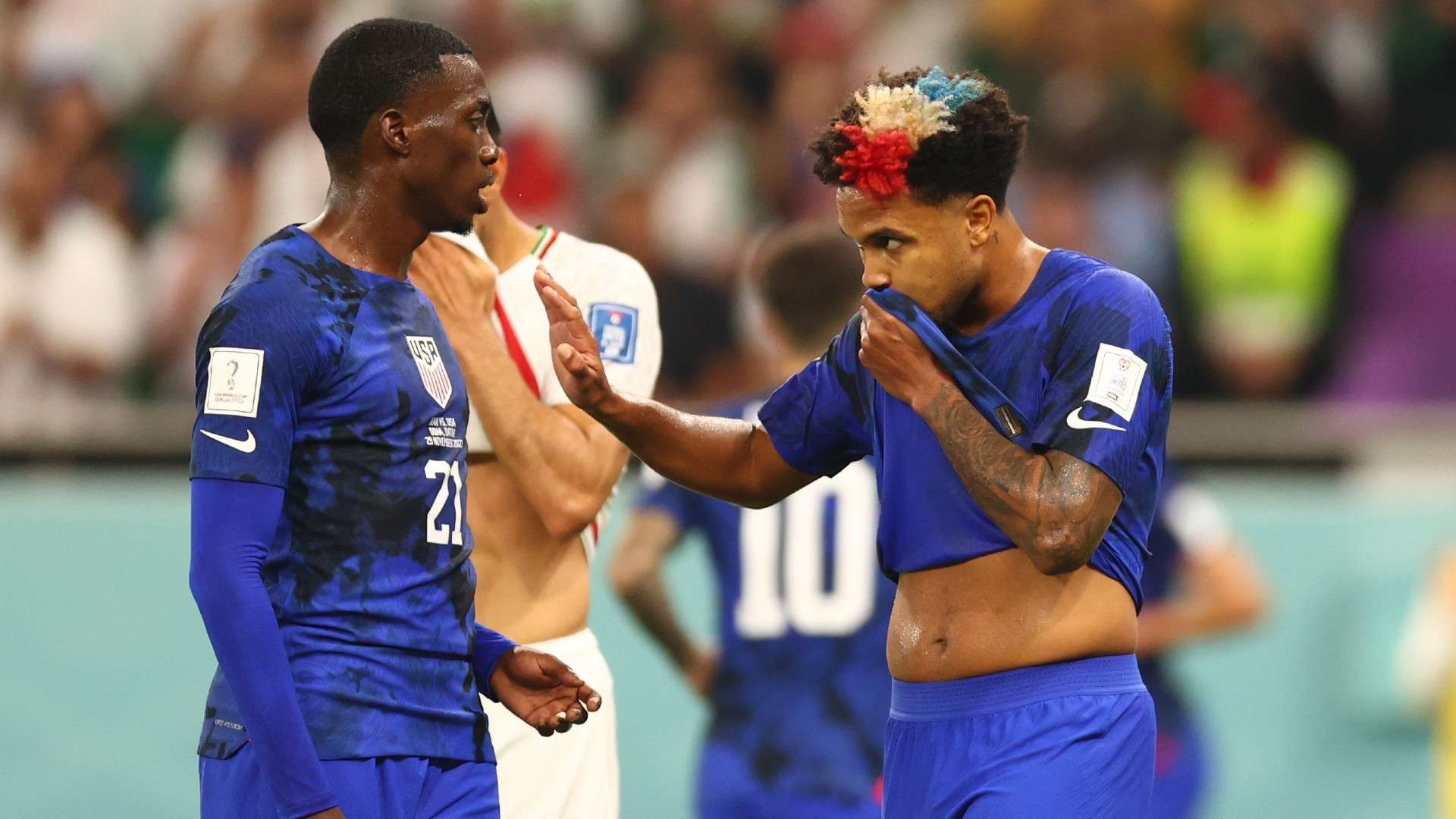 Weah McKennie USMNT 2022